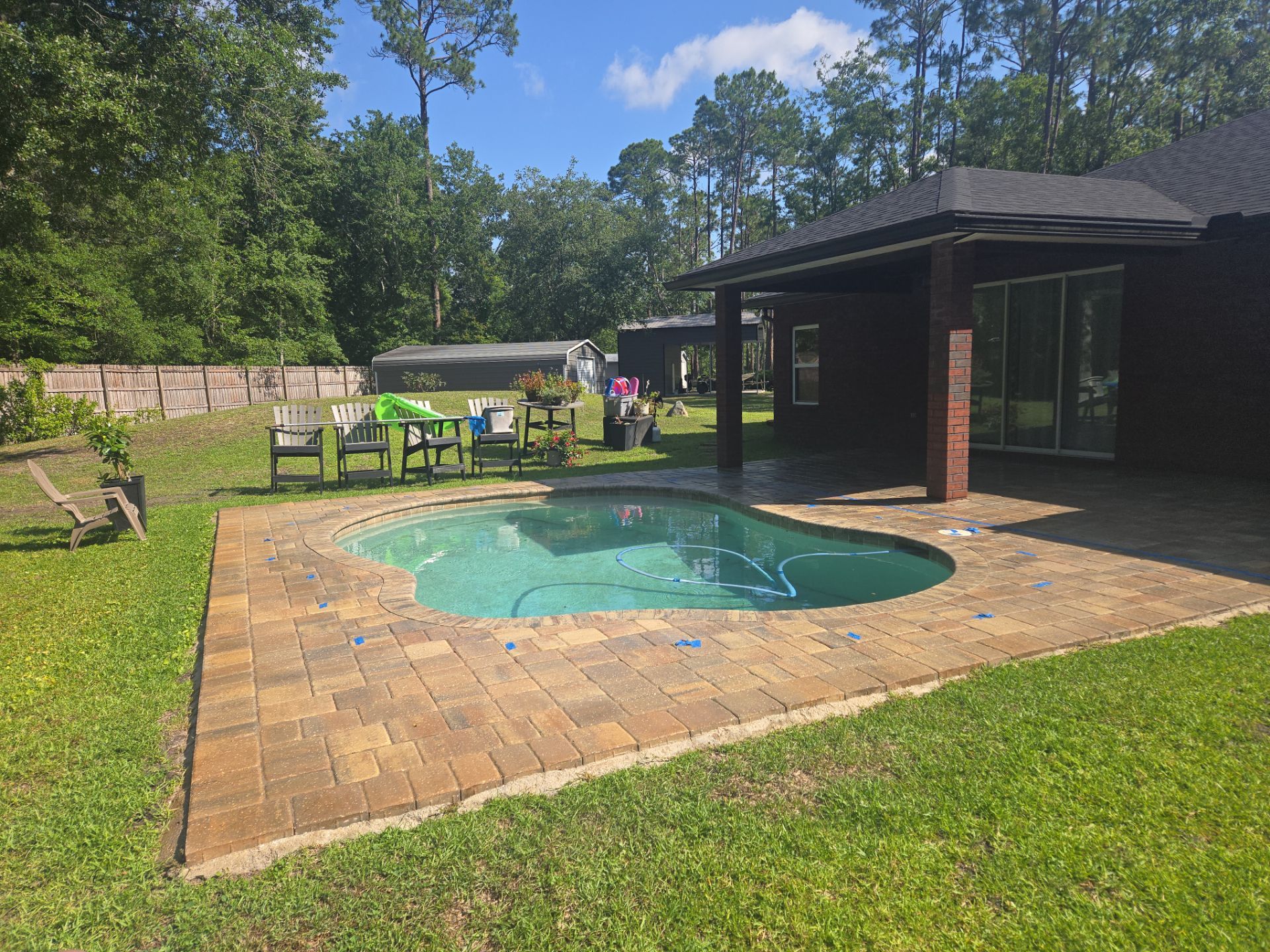 Pool Deck using Concrete Sealant by DuraSeal