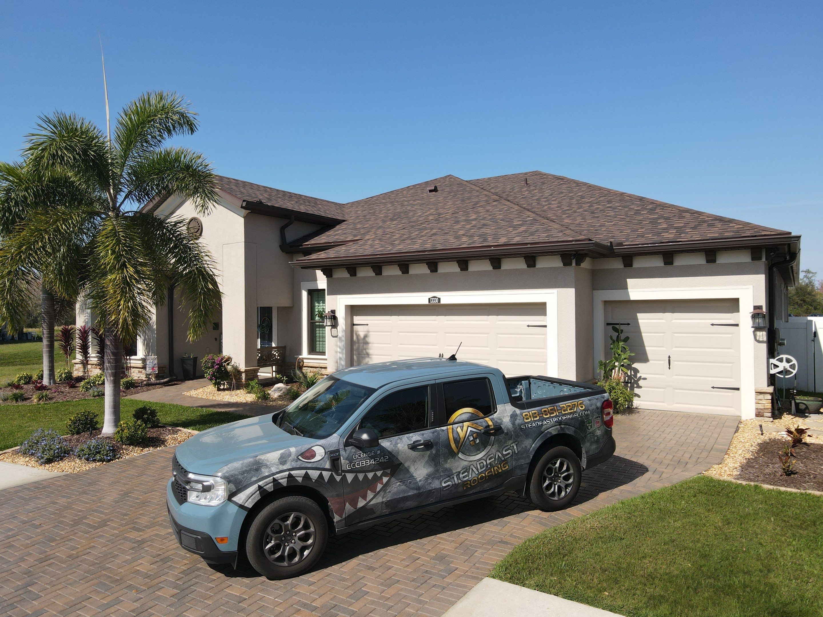 Roof Replacement in Riverview, FL. by Steadfast Roofing
