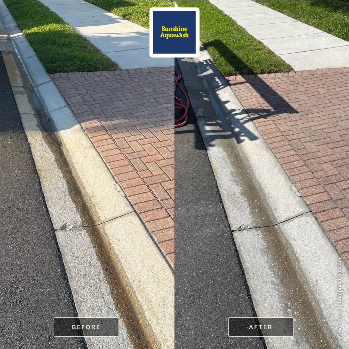 Paver Driveway & Rust Stain Removal – Oakleaf Hammock Community, Ellenton, FL by Sunshine AquaWash