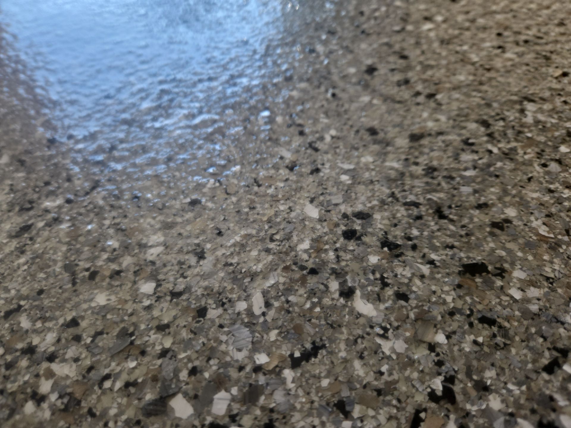 Garage Transformation using Shale Hybrid by Croc Coatings, LLC