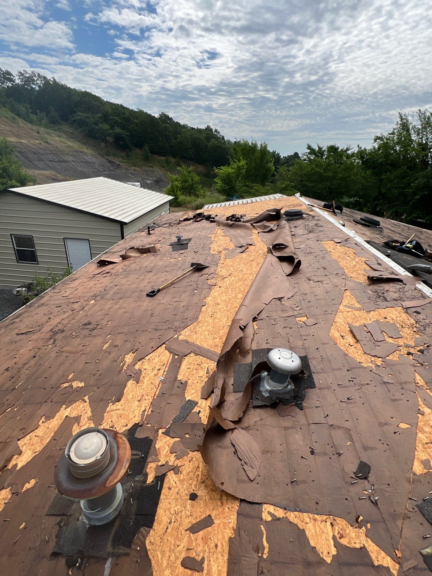 Residential Roofing Installation using Owens Corning Oakridge by In & Out Construction & Remodeling, LLC
