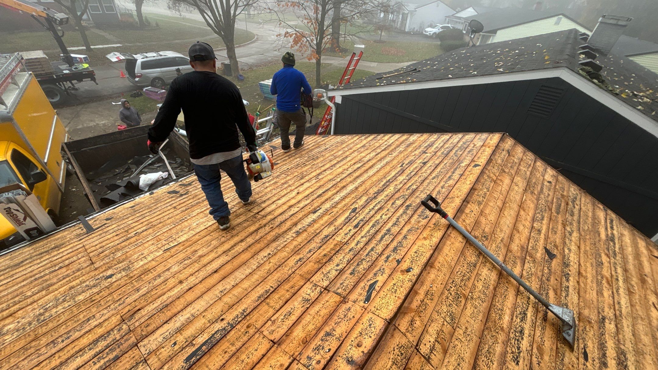 Roof Replacement using CertainTeed Landmark Driftwood by 180 Contractors