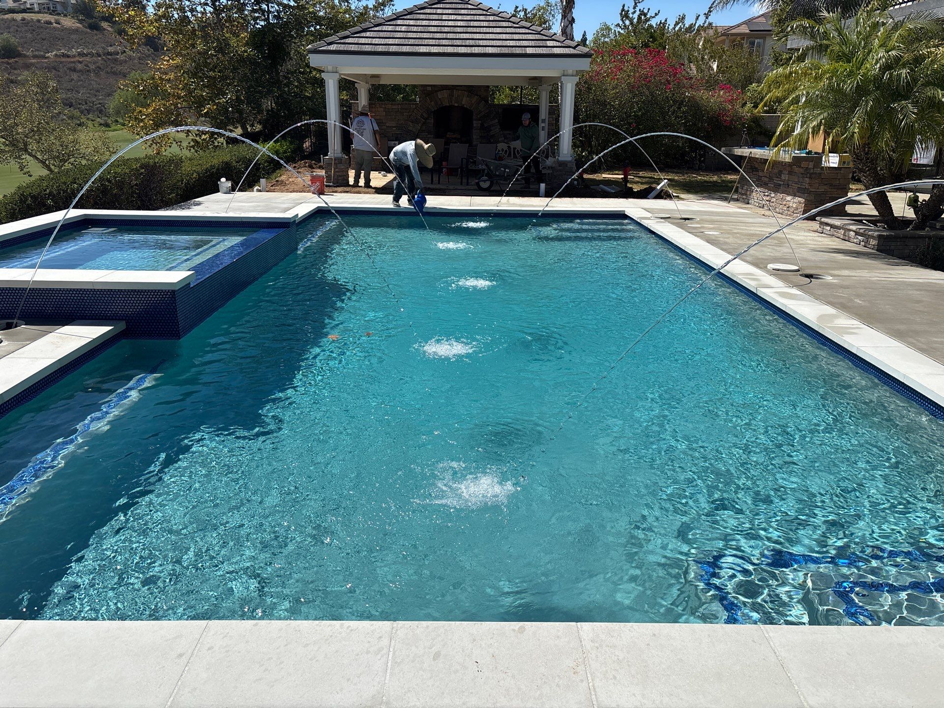 Project in Moorpark by Thomas Pools