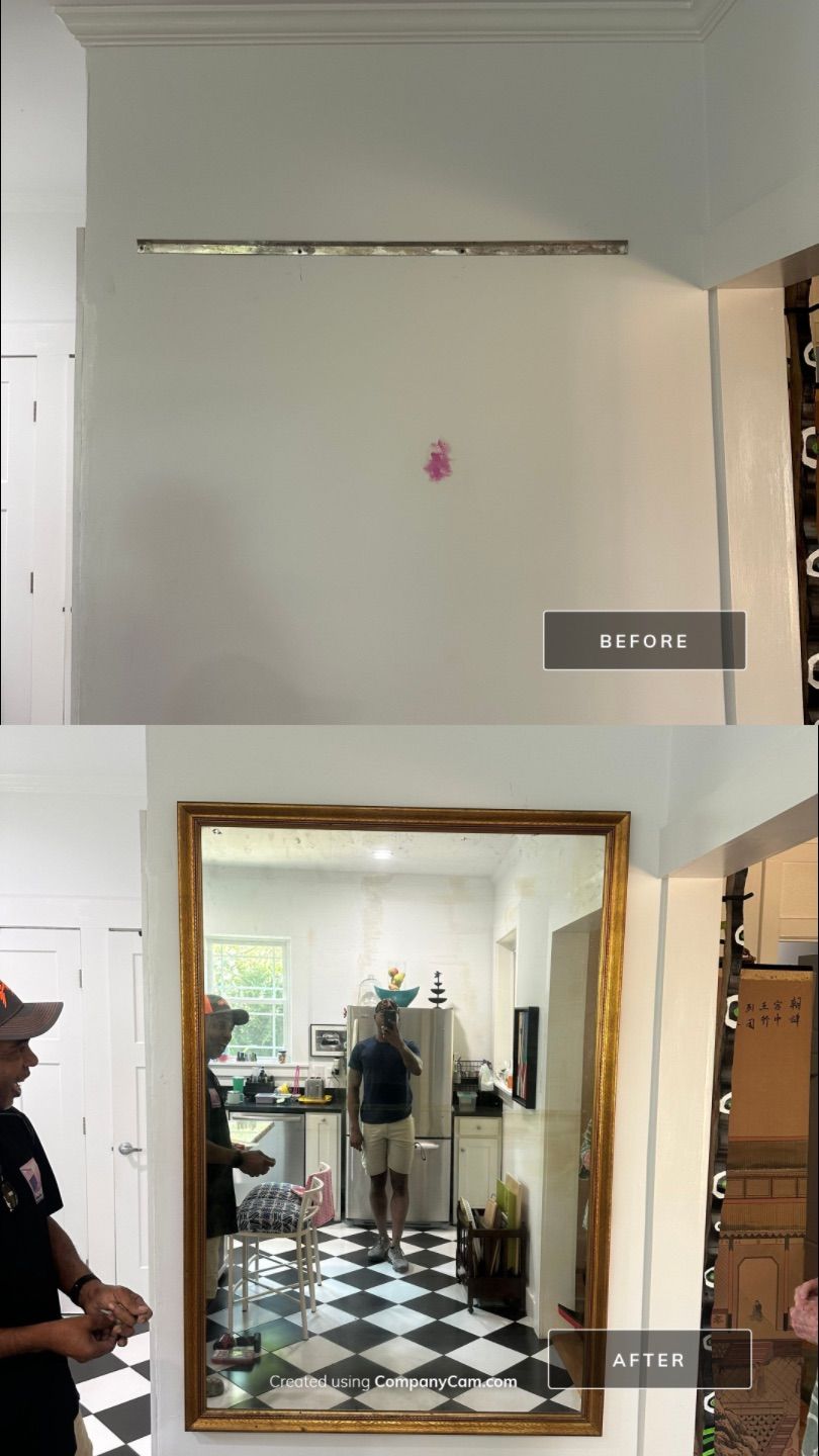 Before & After Transformations by Hangman Mounting & Installation 