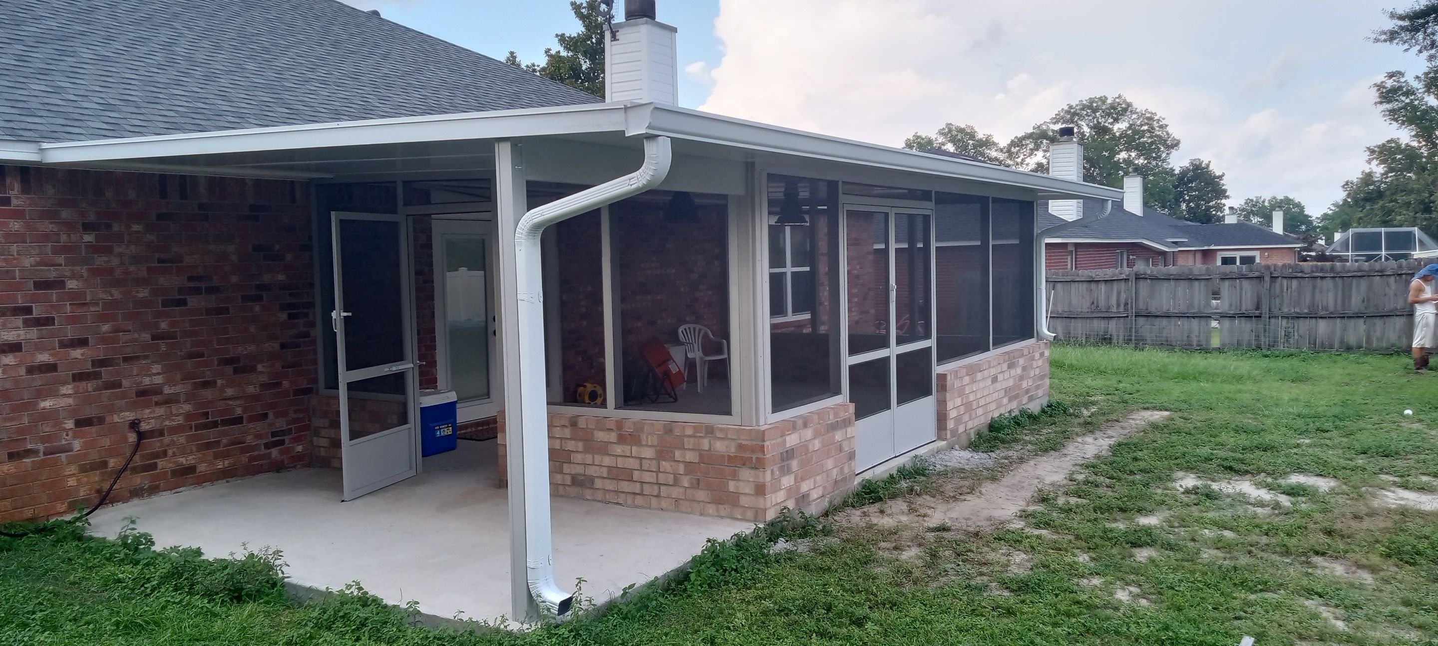 Screen Room Using Colorbeam by Titan Sunrooms