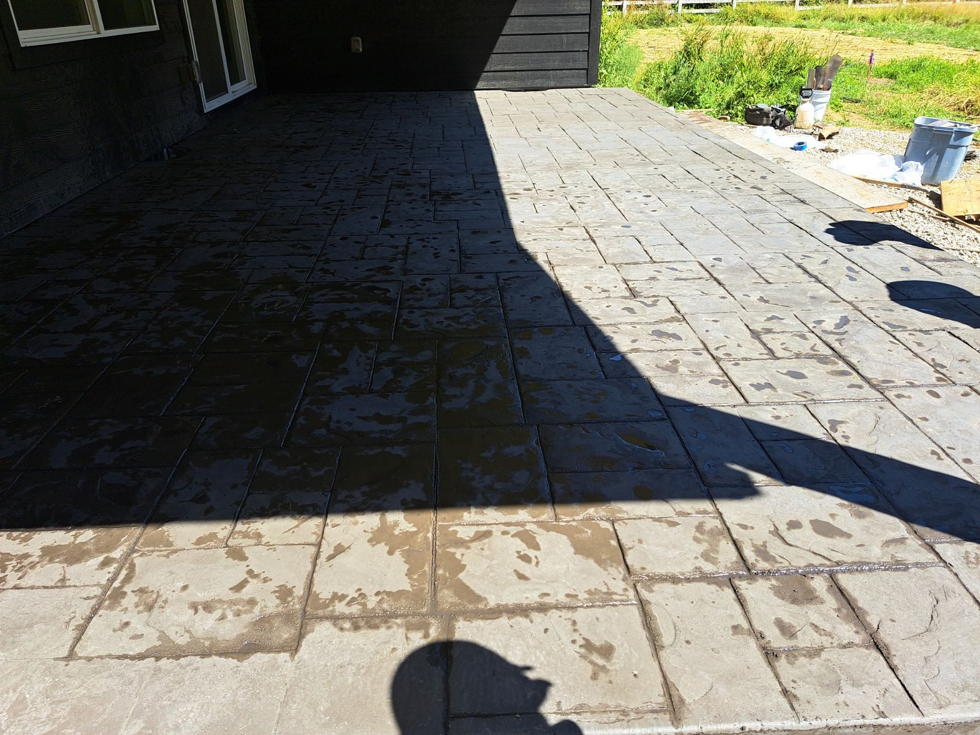 Lauren | Concrete Driveway, Back Patio & Asphalt Patch Repair  by Jireh Asphalt & Concrete Inc 