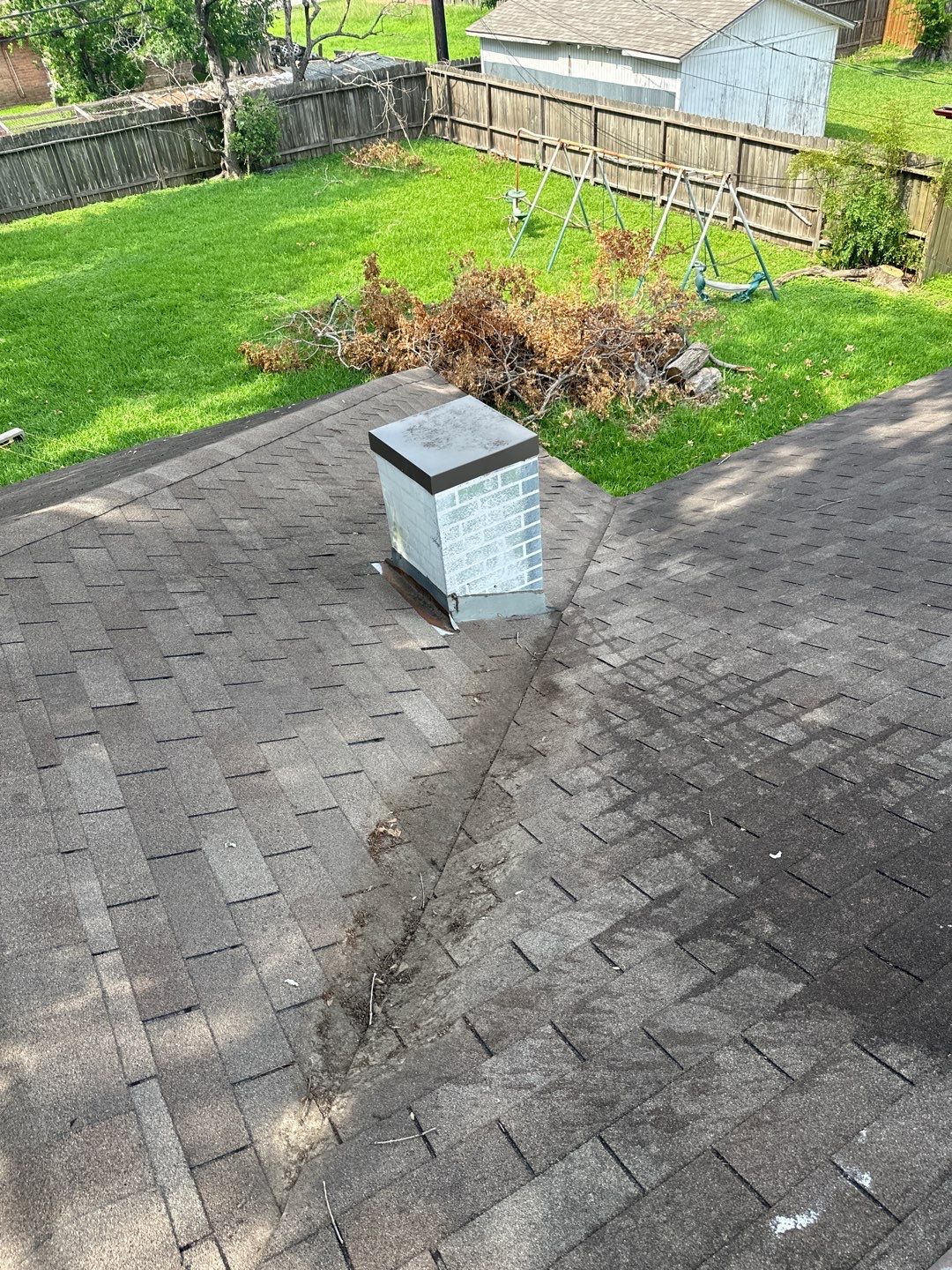 Hail Damage using Owen's Corning Duration (Lifetime) Shingles by Roof Repair Company