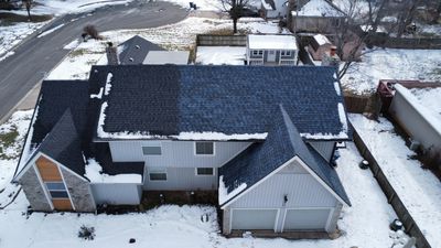 Residential Roof + Gutters & Downspouts & Gutter Guards Install
