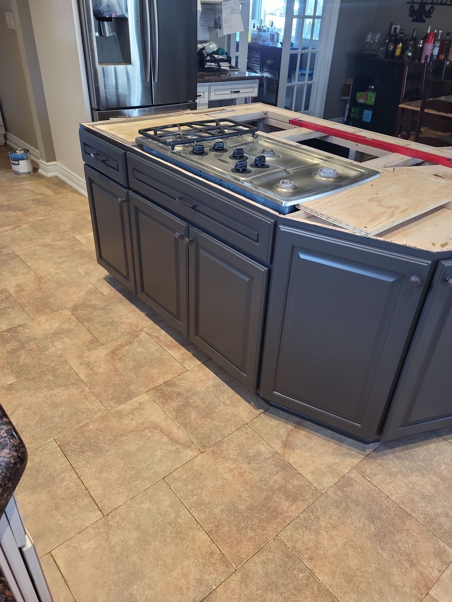 Custom Island Remodel by Spectrum Painting, LLC
