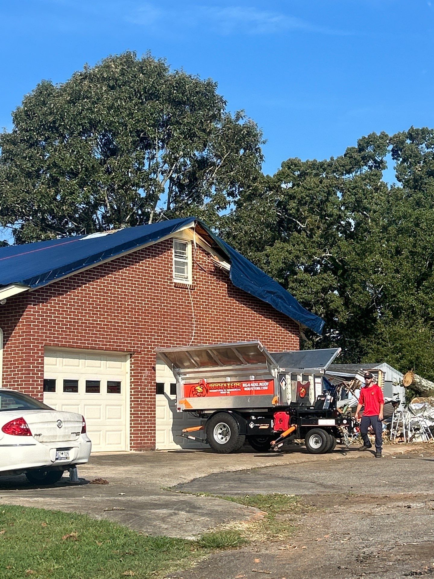 Insurance Roof Replacement for Tree Damaged Home in Seneca by Roofsters
