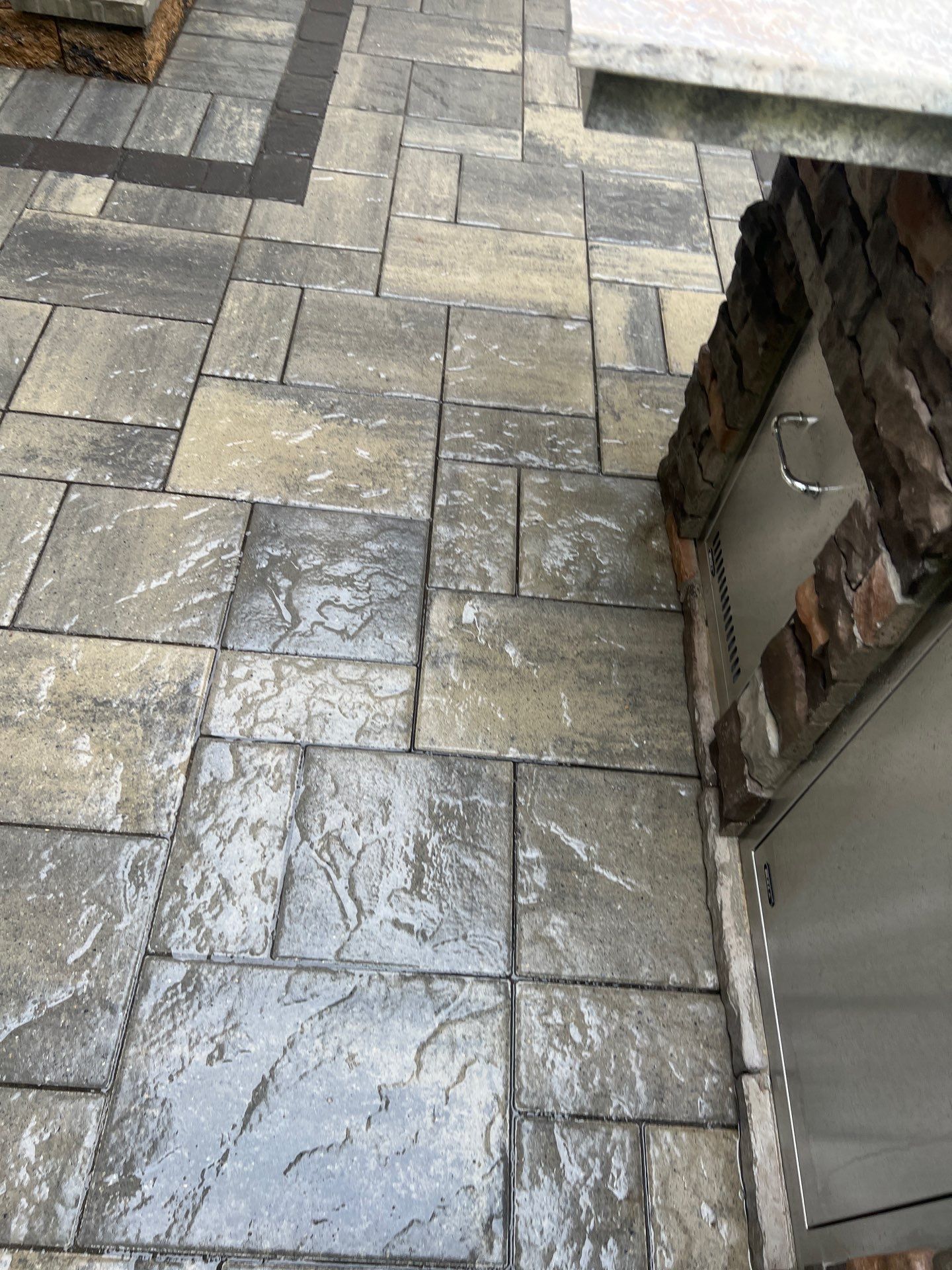 Pavers using Concrete Sealant by DuraSeal