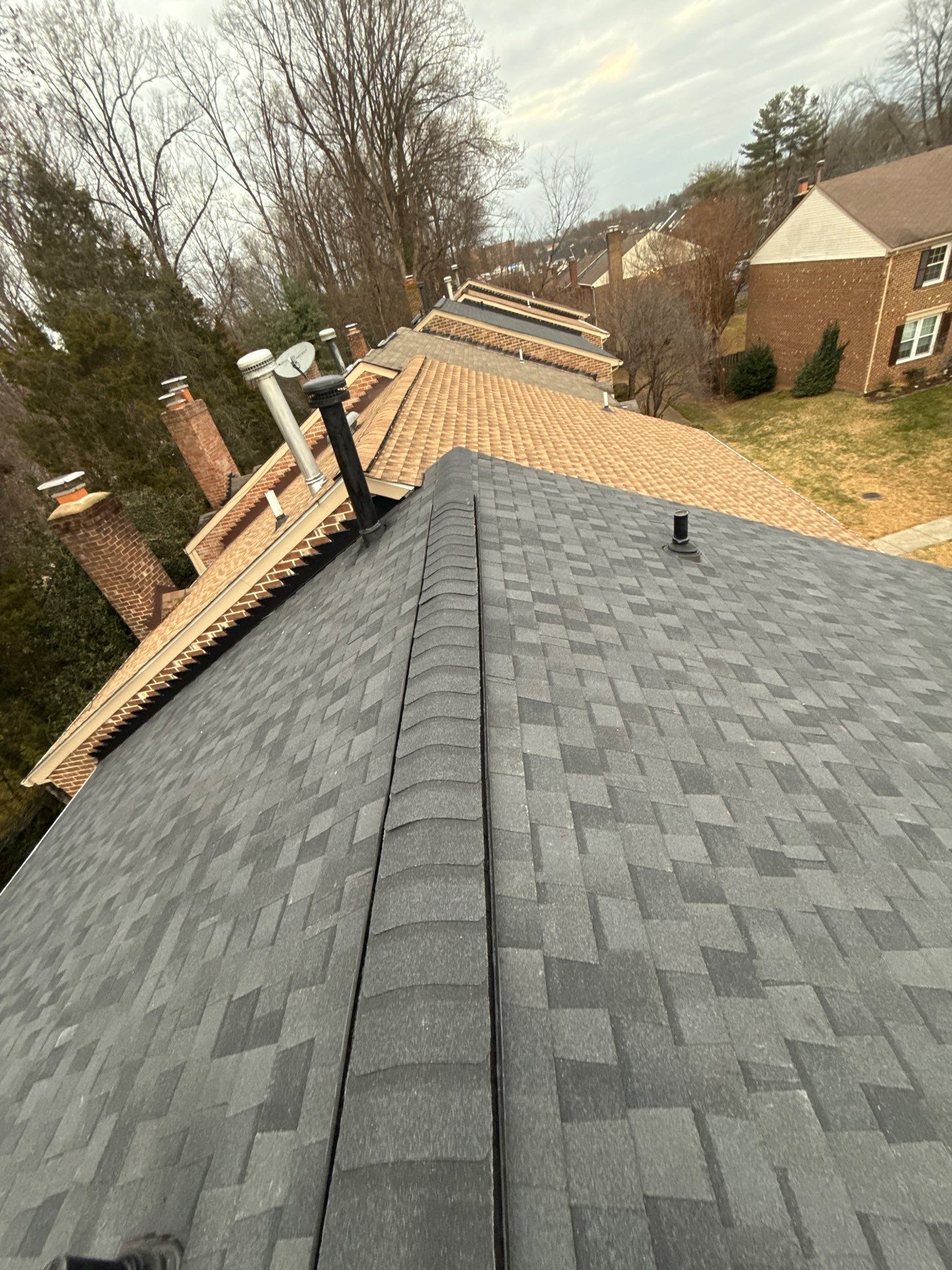 Annandale : Residential Roof Replacement with CertainTeed Landmark Pro in Max Def Moire Black  by RM Banning, Inc.