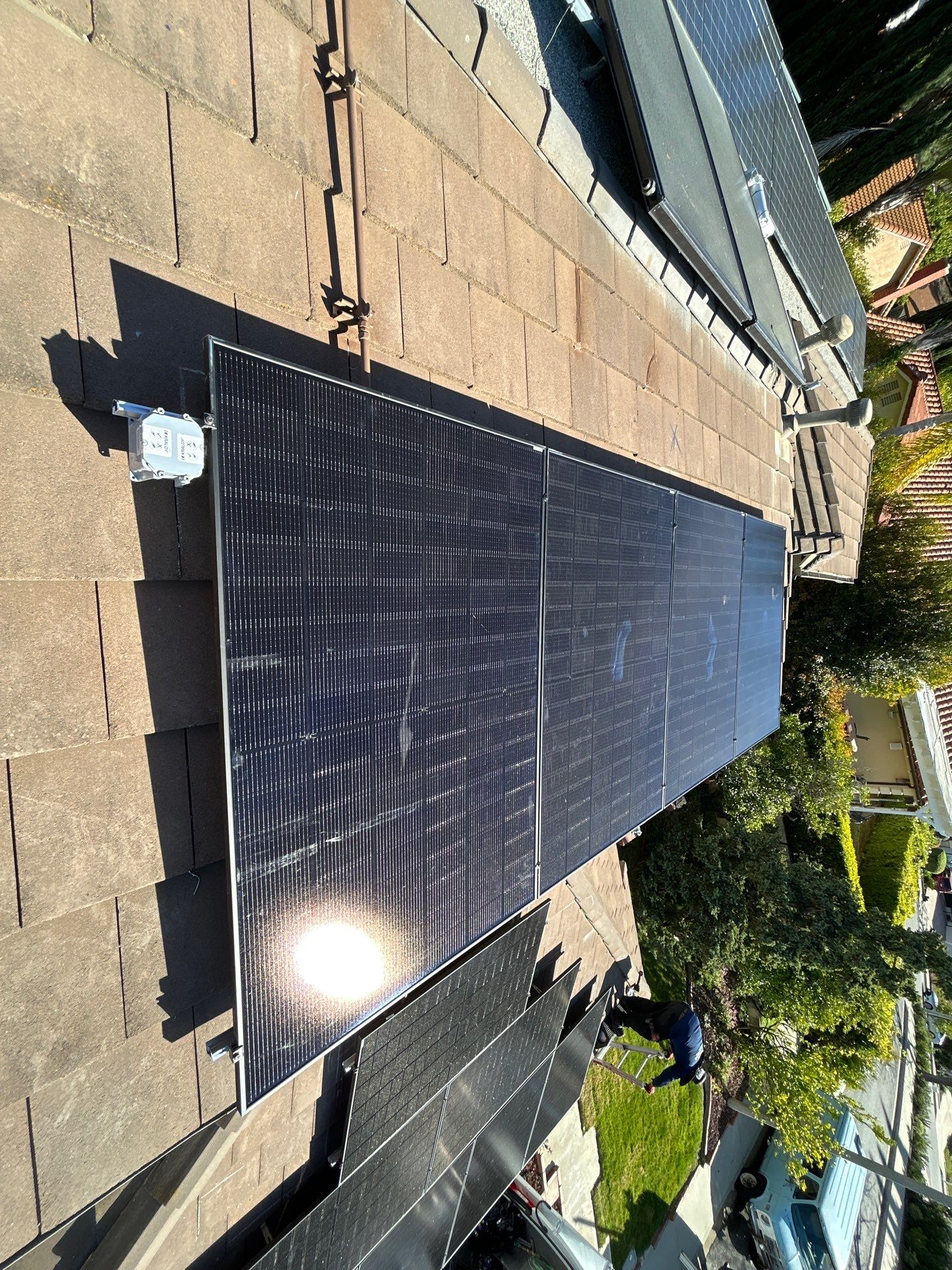 12-Panel Residential Solar Installation and Electrical Upgrade in Agoura Hills by AWS Solar