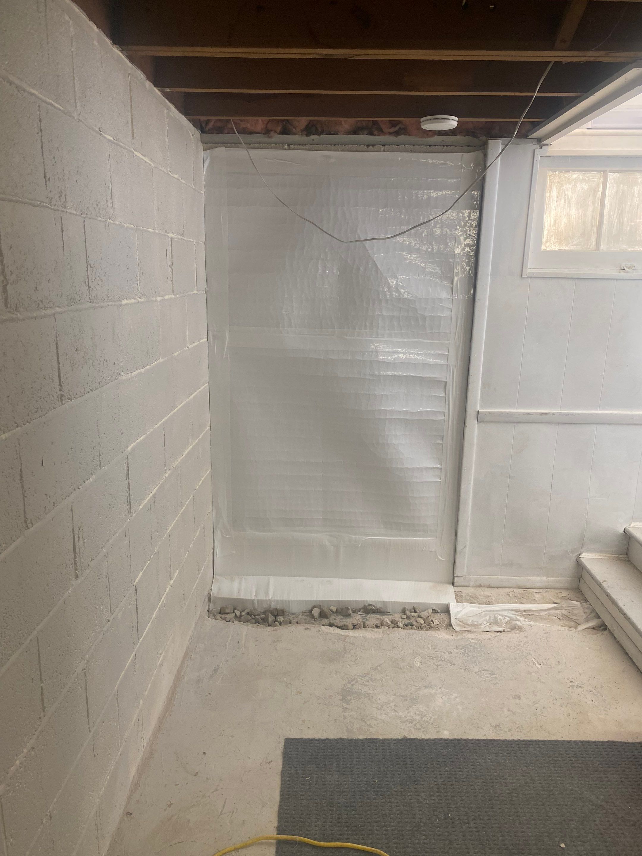 Interior Waterproofing with Steel Beam Reinforcement and Brick Tuckpointing by Toledo Basement Repair