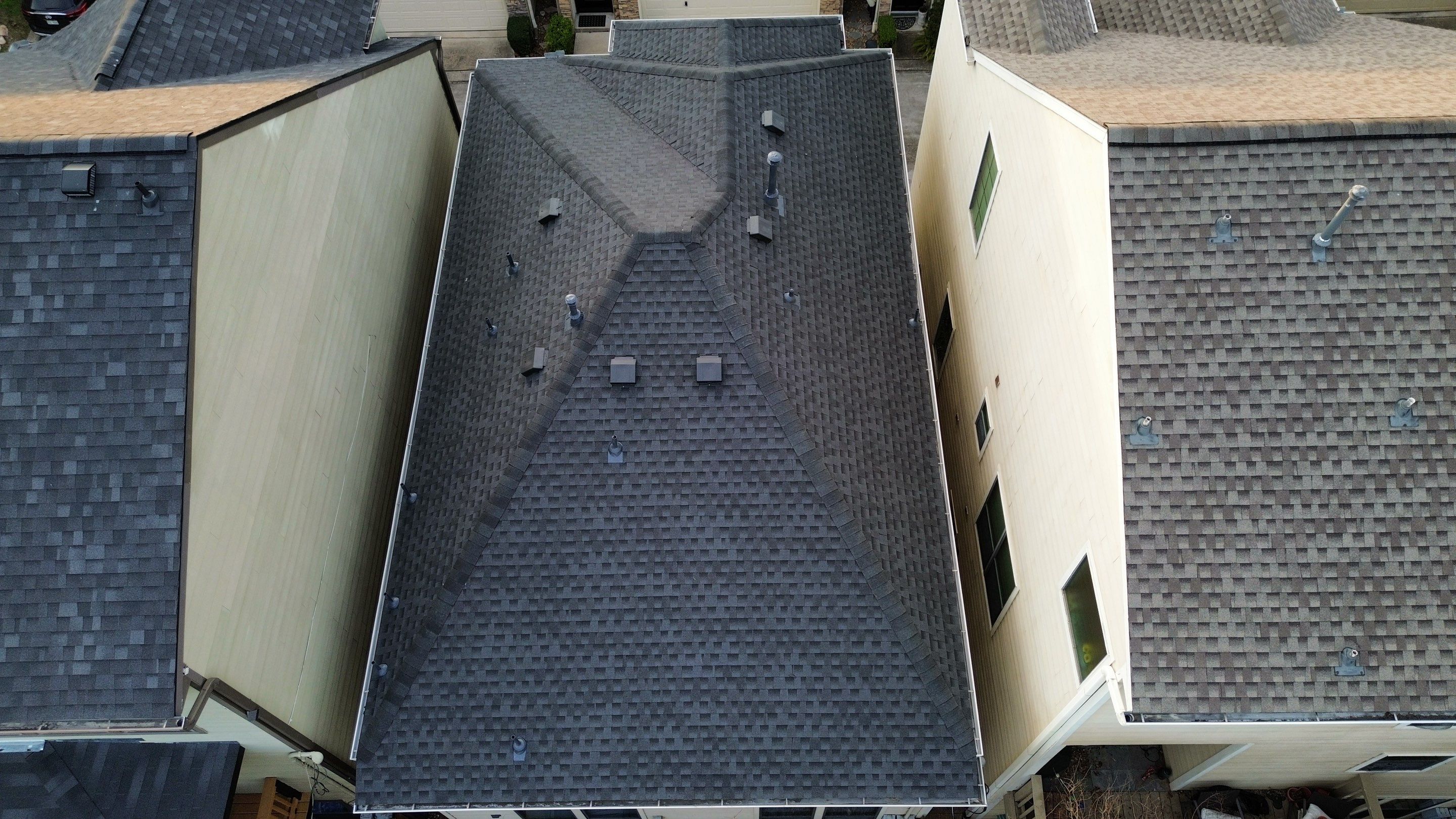 Townhome Roof Replacement by Houston Roofing & Construction