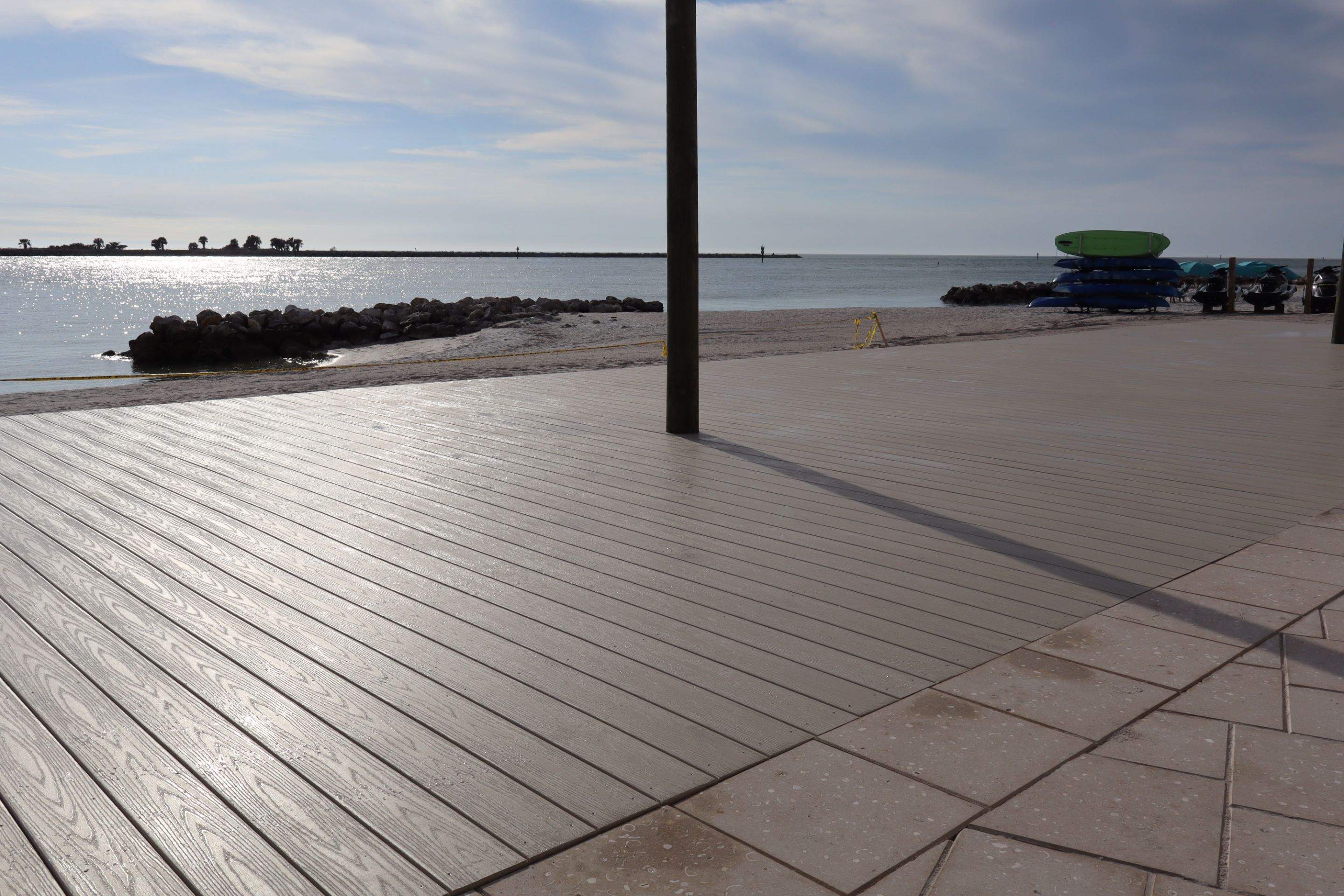 GulfView Hotel Deck Replacement – Clearwater, Florida by Orlando pergolas 