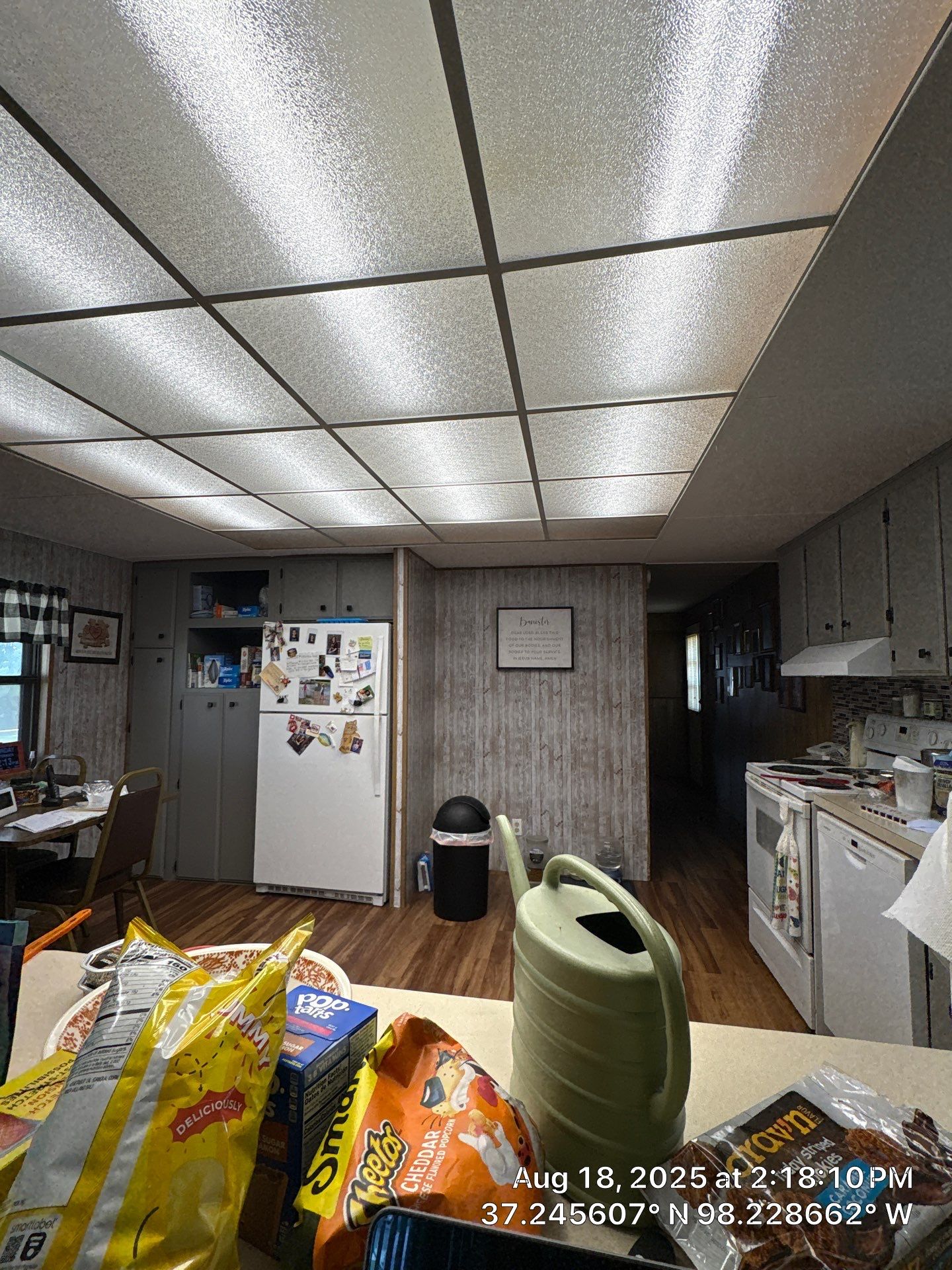 Modern Kitchen Renovation with Grey Cabinetry in Attica, Kansas by CompanyCam Sales Demo