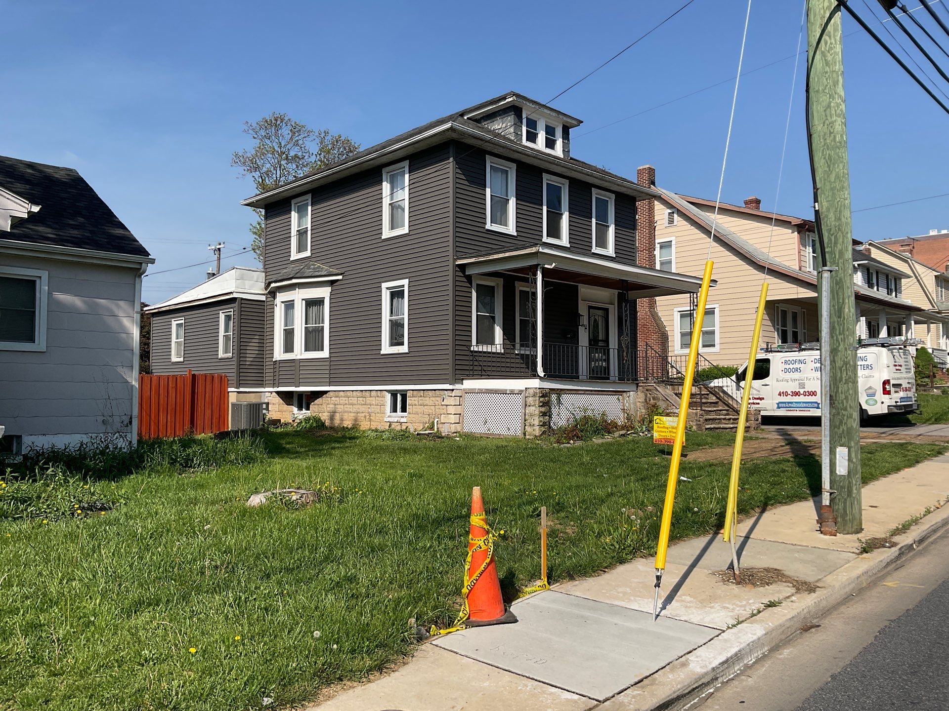 New siding & New Gutters by Alpha Design Services