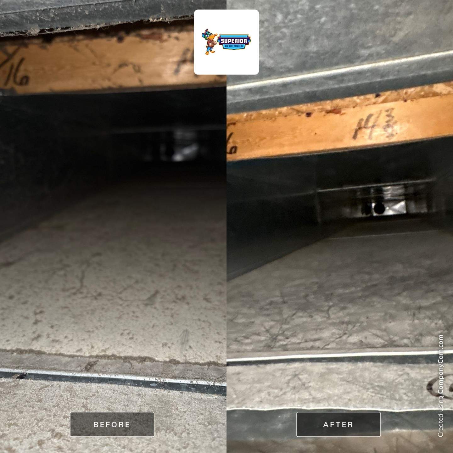 Air Duct Cleaning With a Vacuum Truck in Canfield, OH by Superior Air Duct Cleaning