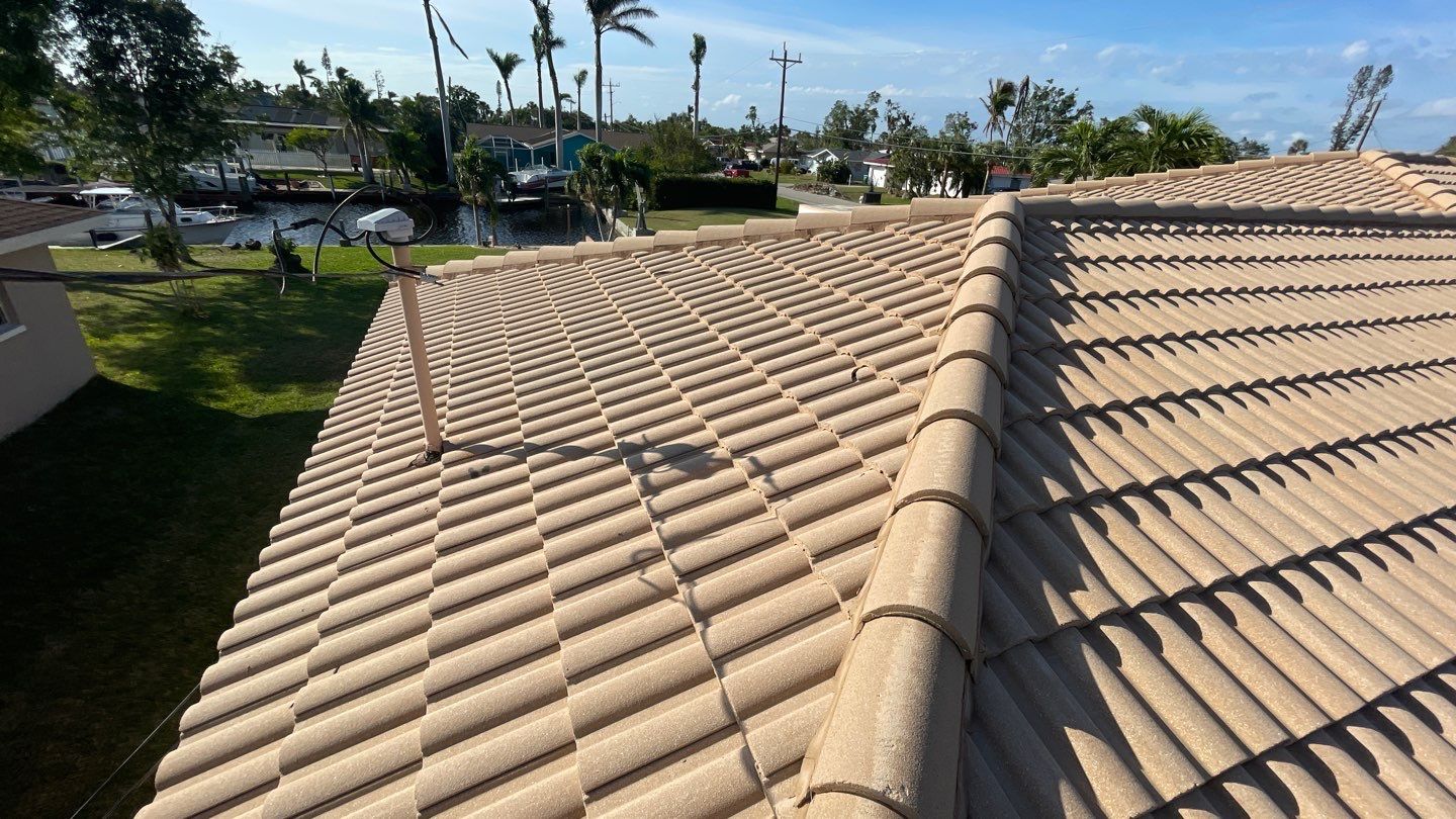 Residential Roofing Repair using Concrete Tile by Four Peaks Roofing