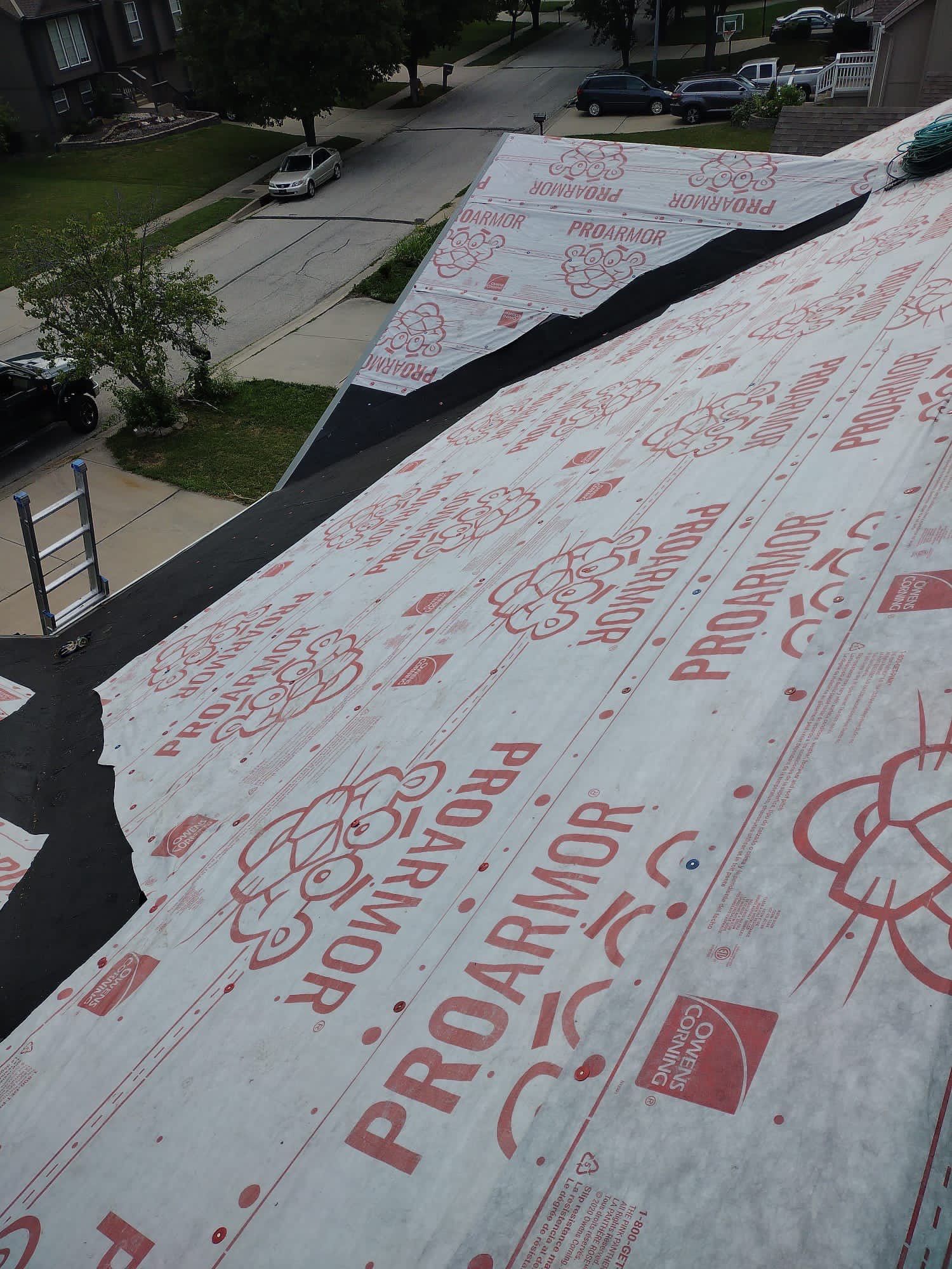 Residential Roofing Installation using Owens Corning Duration - Color: Driftwood by HT Roofing & Construction, INC