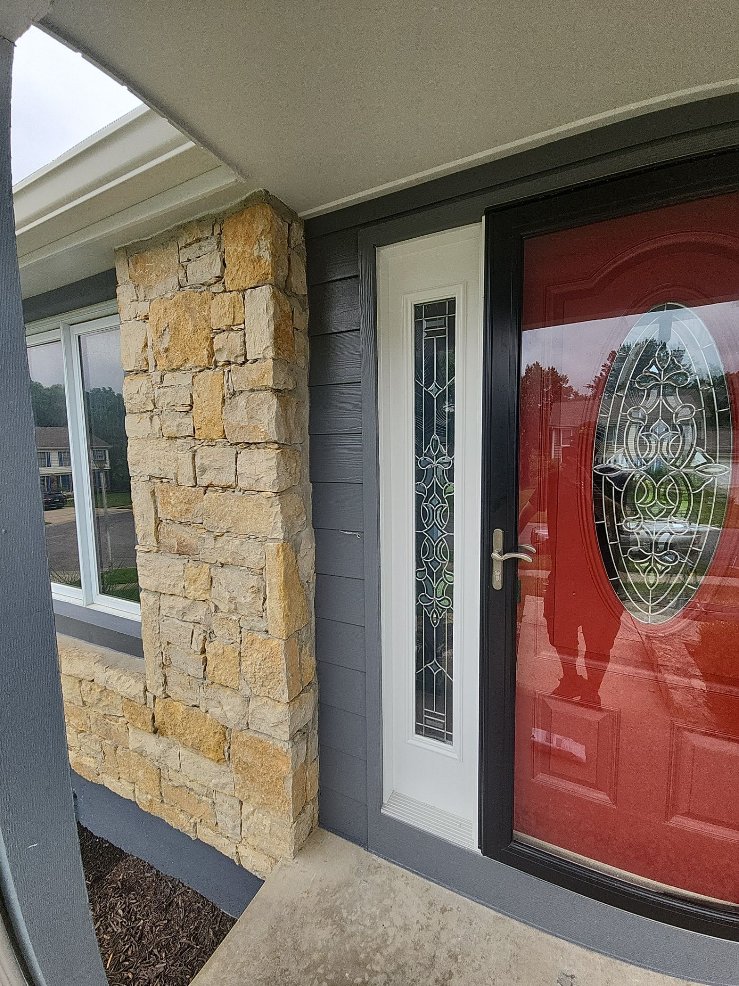 James Hardie siding in Overland park  by EEC  Windows, Siding & Roofing 