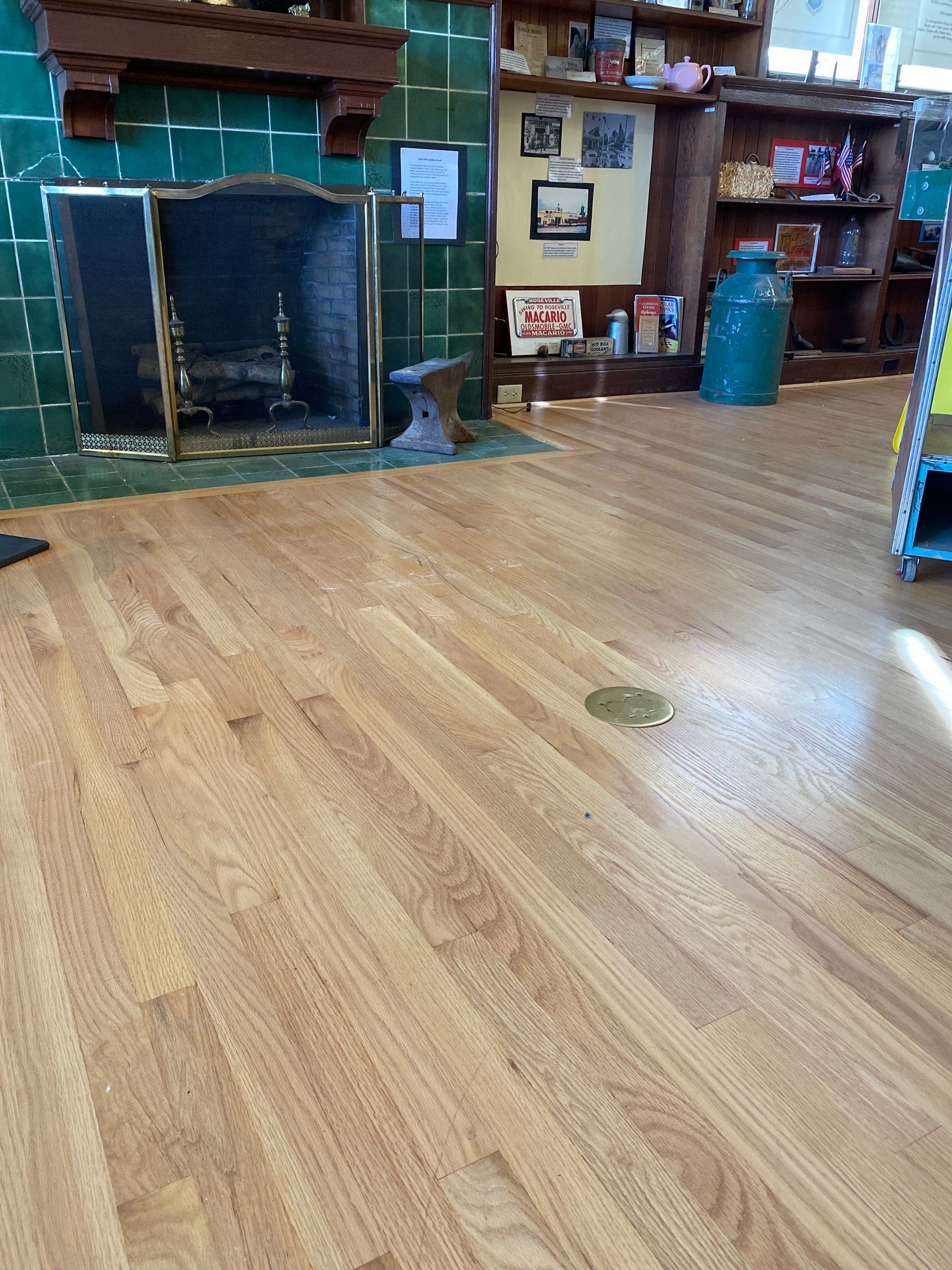 Carnegie Museum Roseville Refinish by Footprints Floors South Sacramento
