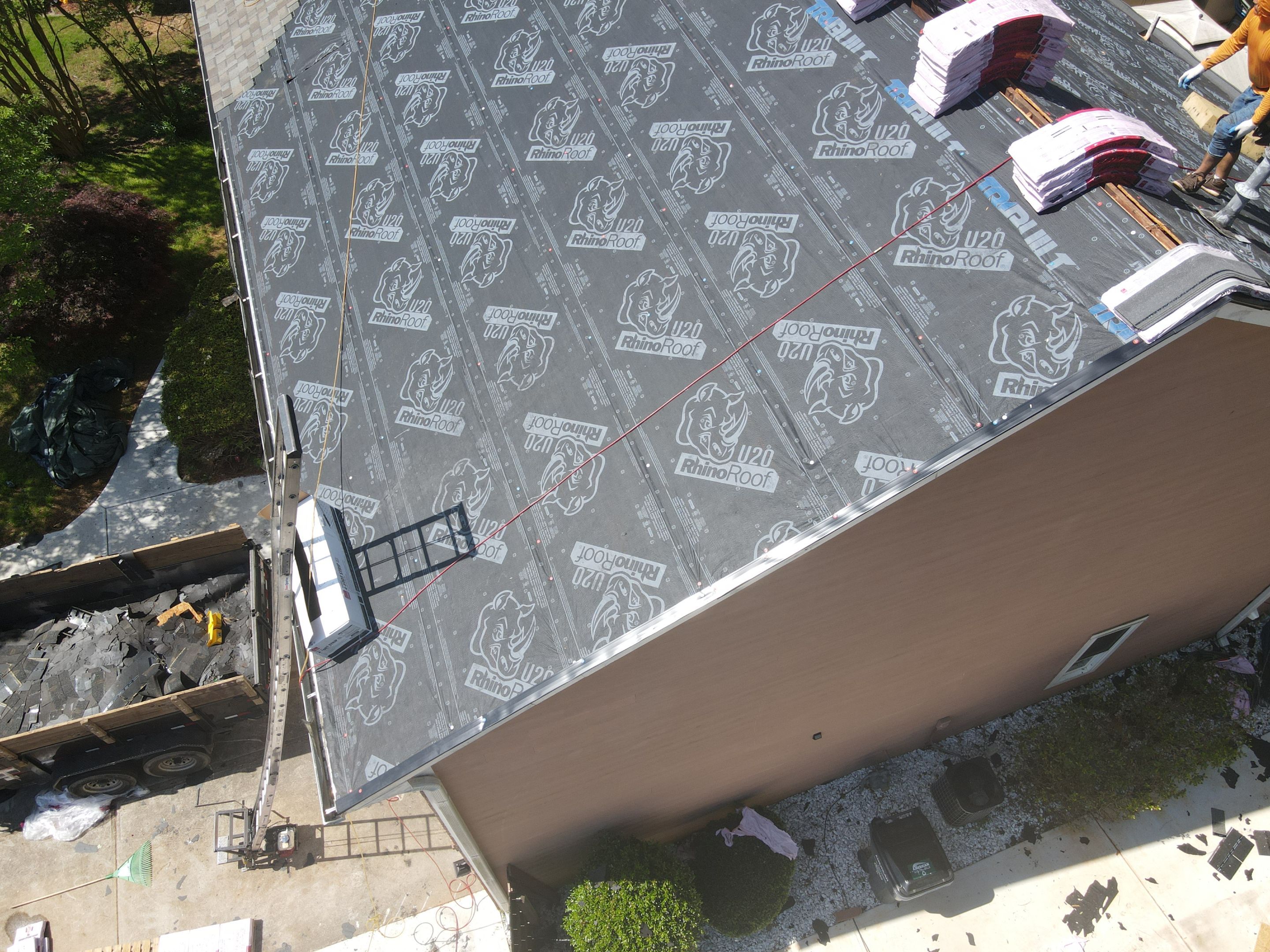 Residential Roofing Installation using Owens Corning by Inspector Roofing and Restoration