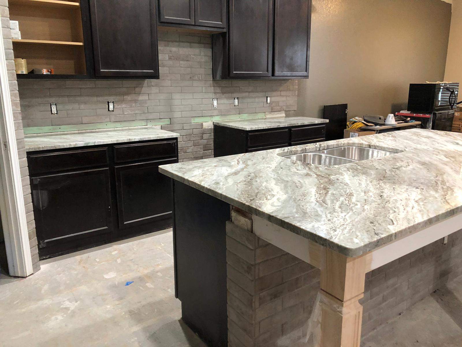Kitchen countertop upgrade with Custom Stone Countertops in New Braunfels