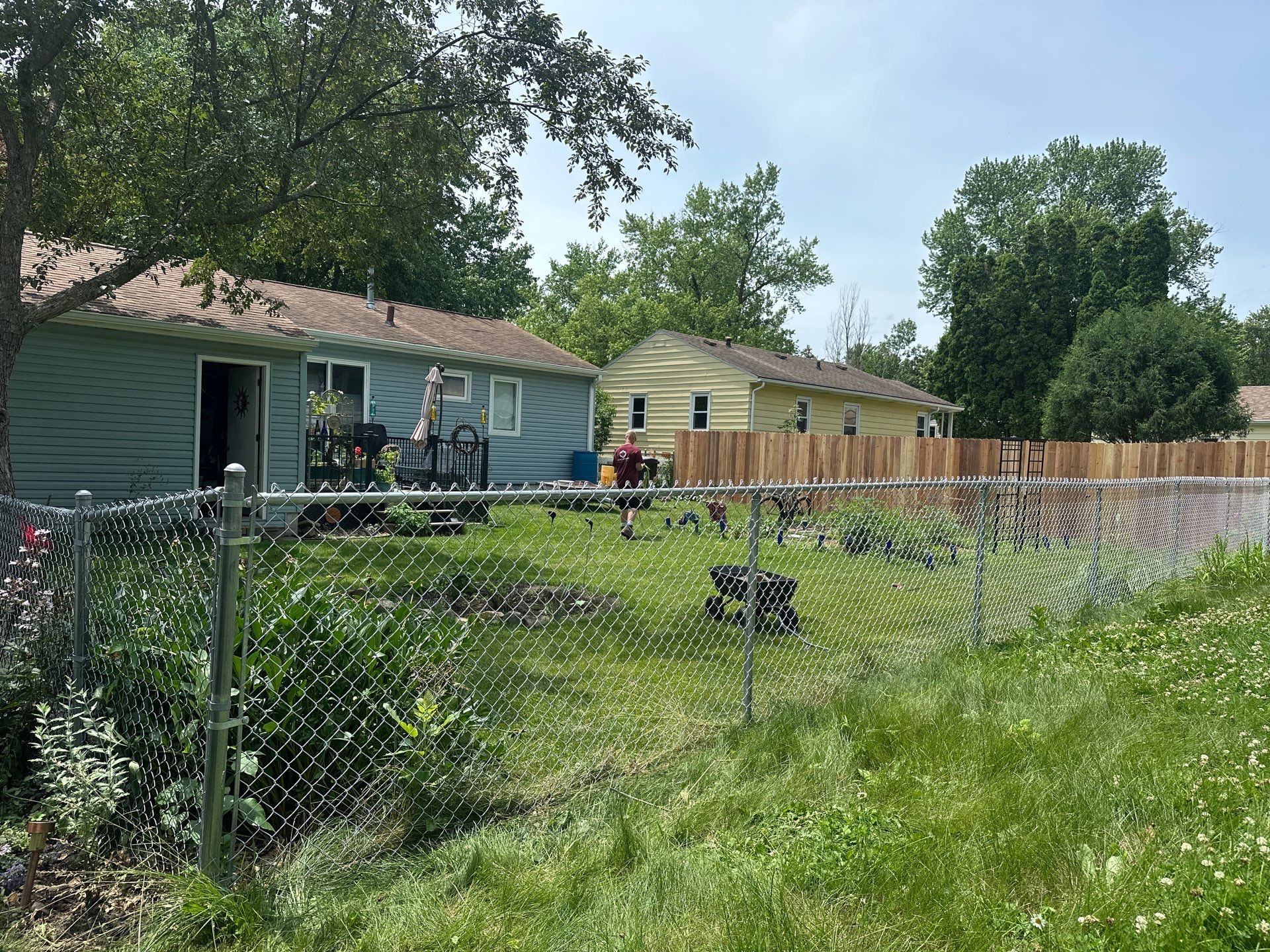 Project in Cedar falls by Perfect Picket Fence and Stain