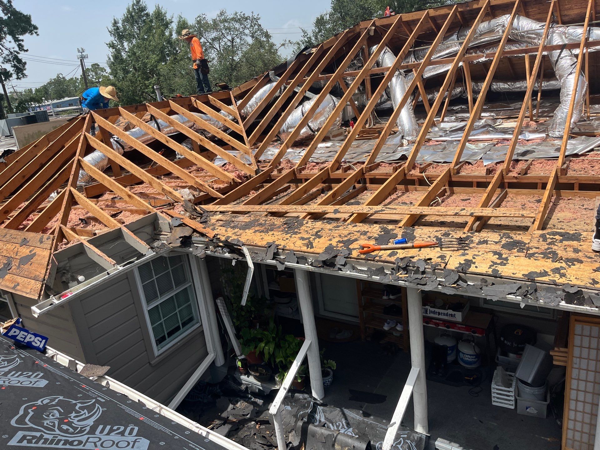 Residential Roofing Installation using Owen's Corning Duration (Lifetime) Shingles by Roof Repair Company
