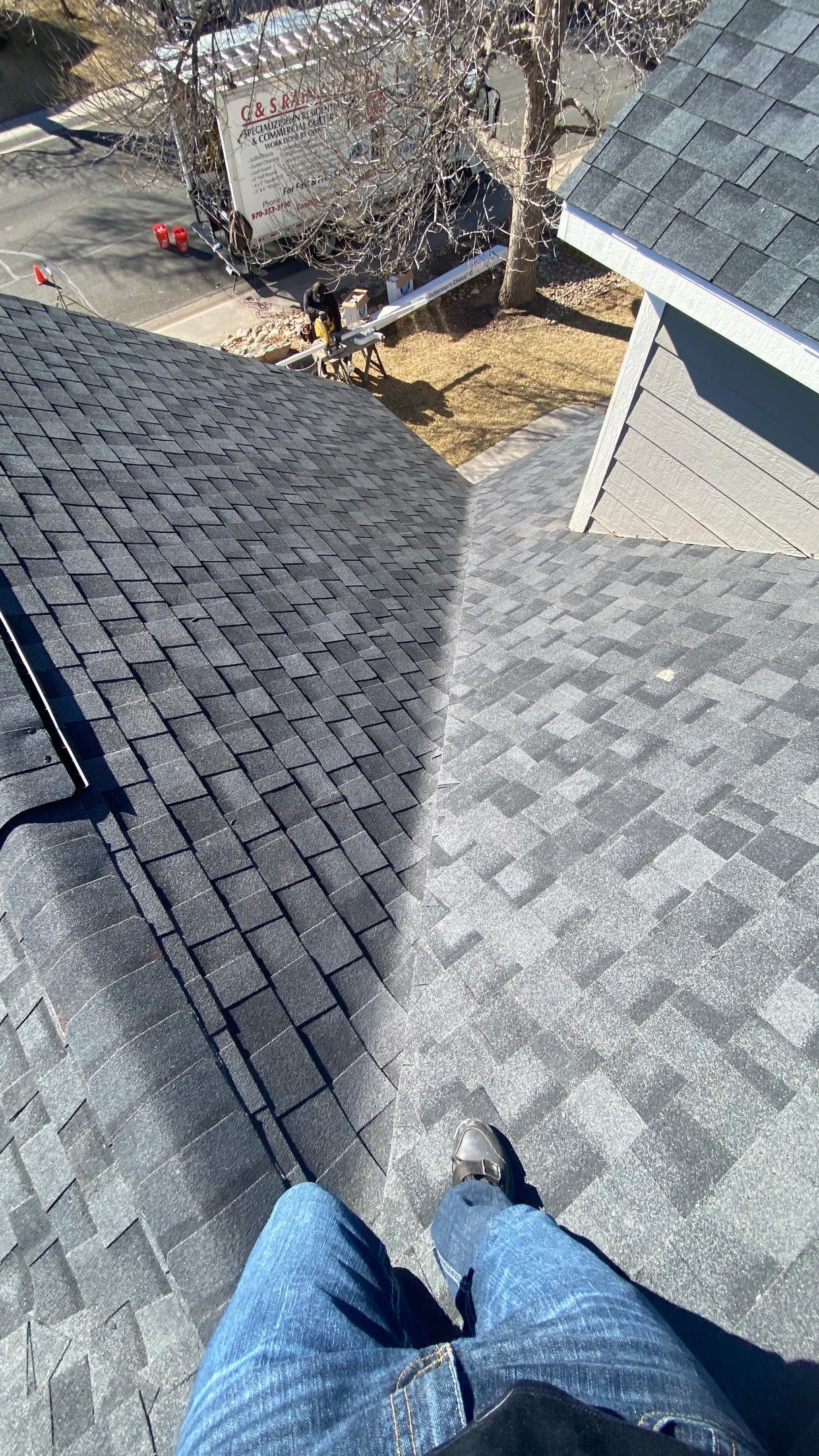 Resdiental Hail Damage Roof Replacement using Certainteed Northgate by Black Belt Roofing