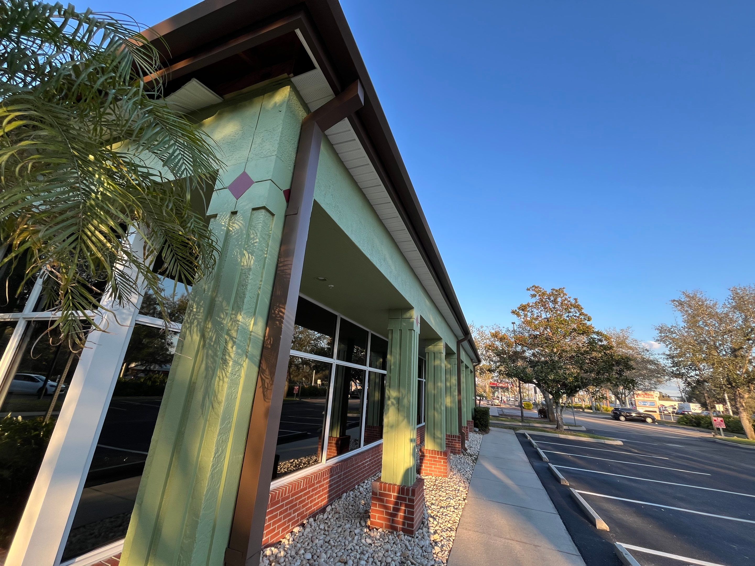 Commercial Gutter Installation in Sarasota FL by Gutter Professors