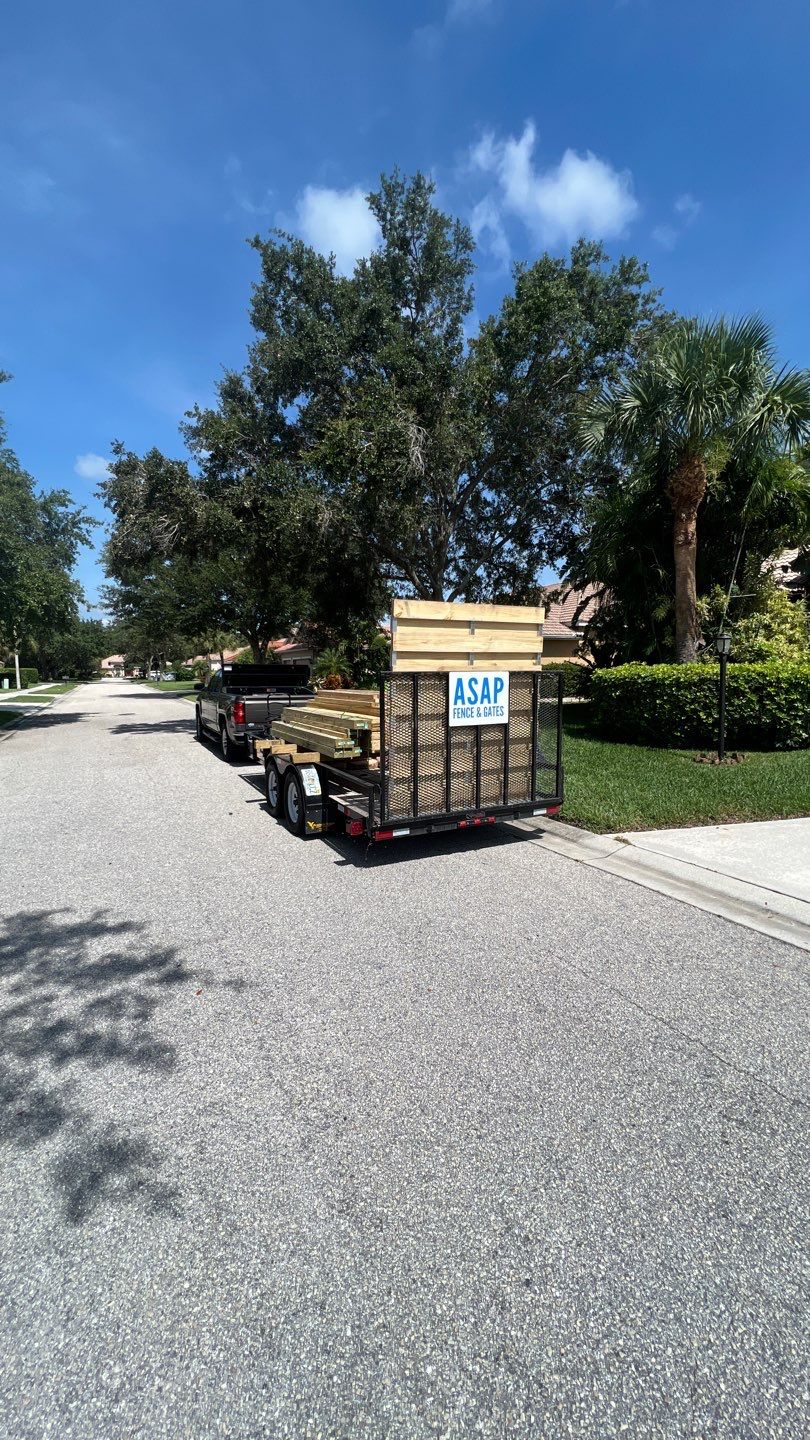 Osprey, FL 6ft. Tall Treated Horizontal Shadowbox Wood Fence by Asap fence and gates, LLC