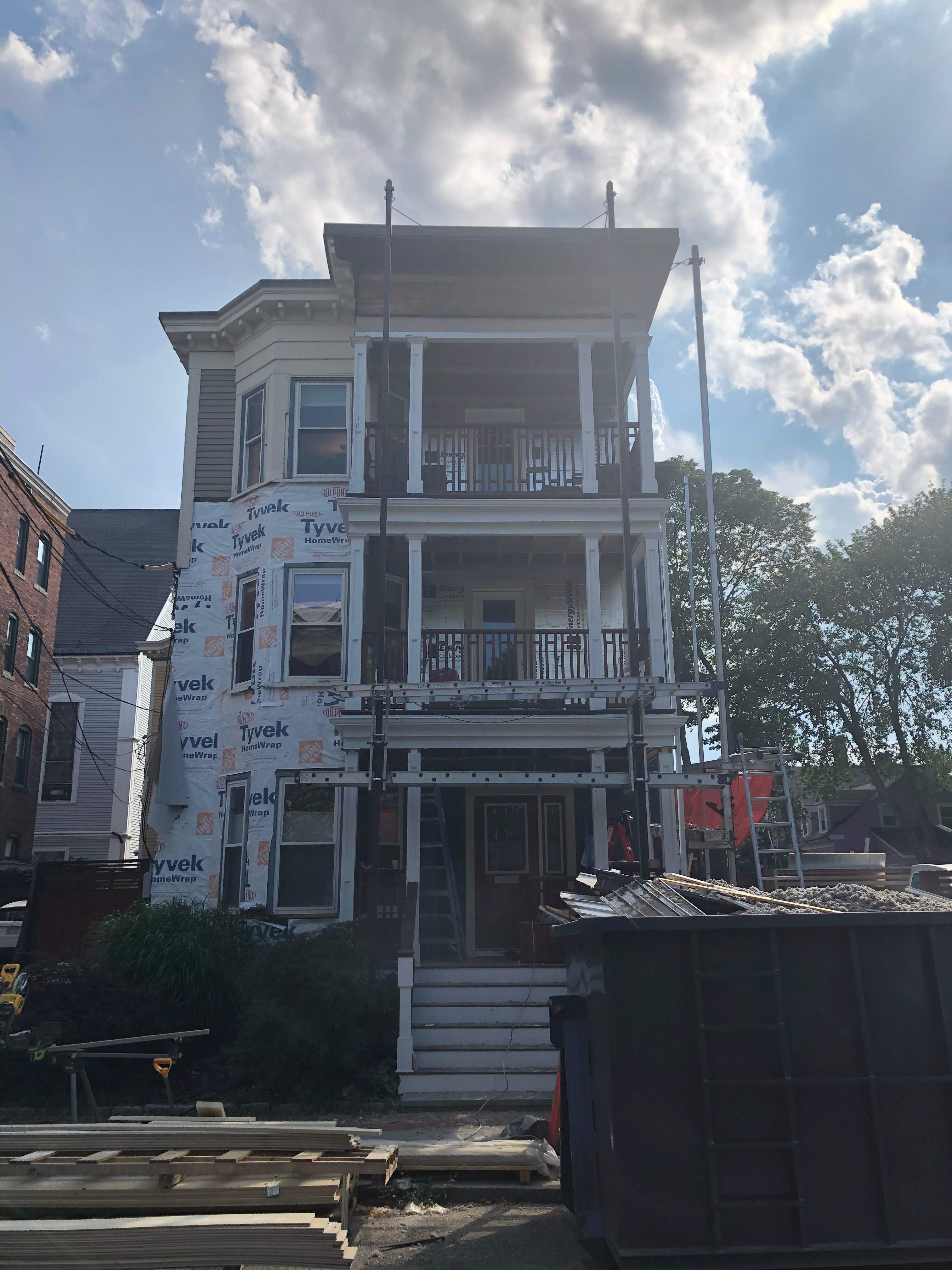 Siding Installation using James Hardie by UBrothers Construction