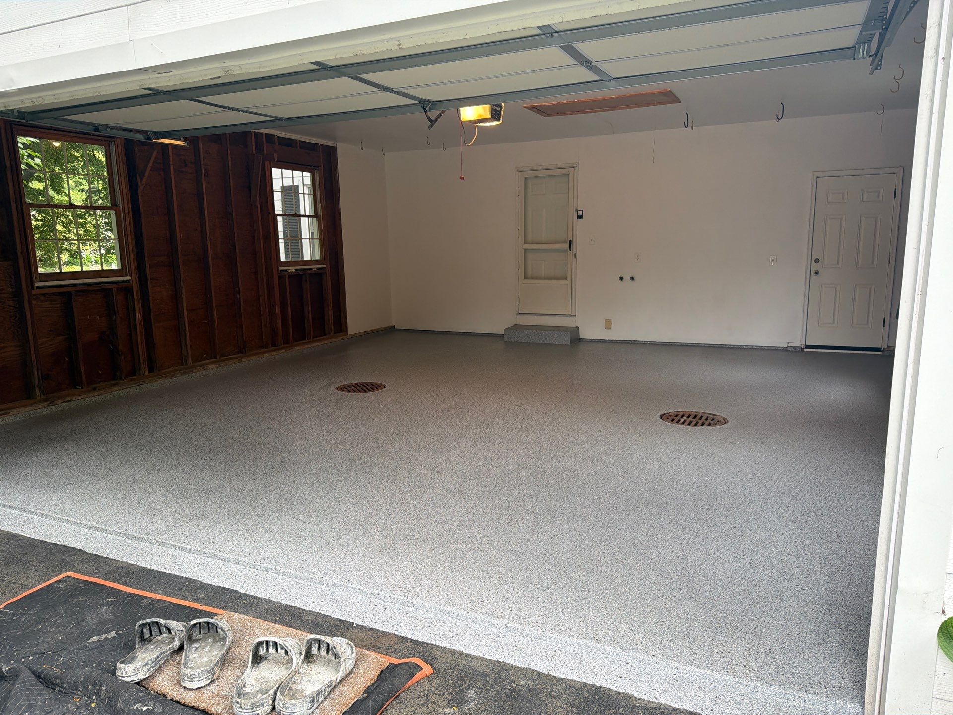 Vintage Silverado Garage Coating by NG Masonry & Construction LLC
