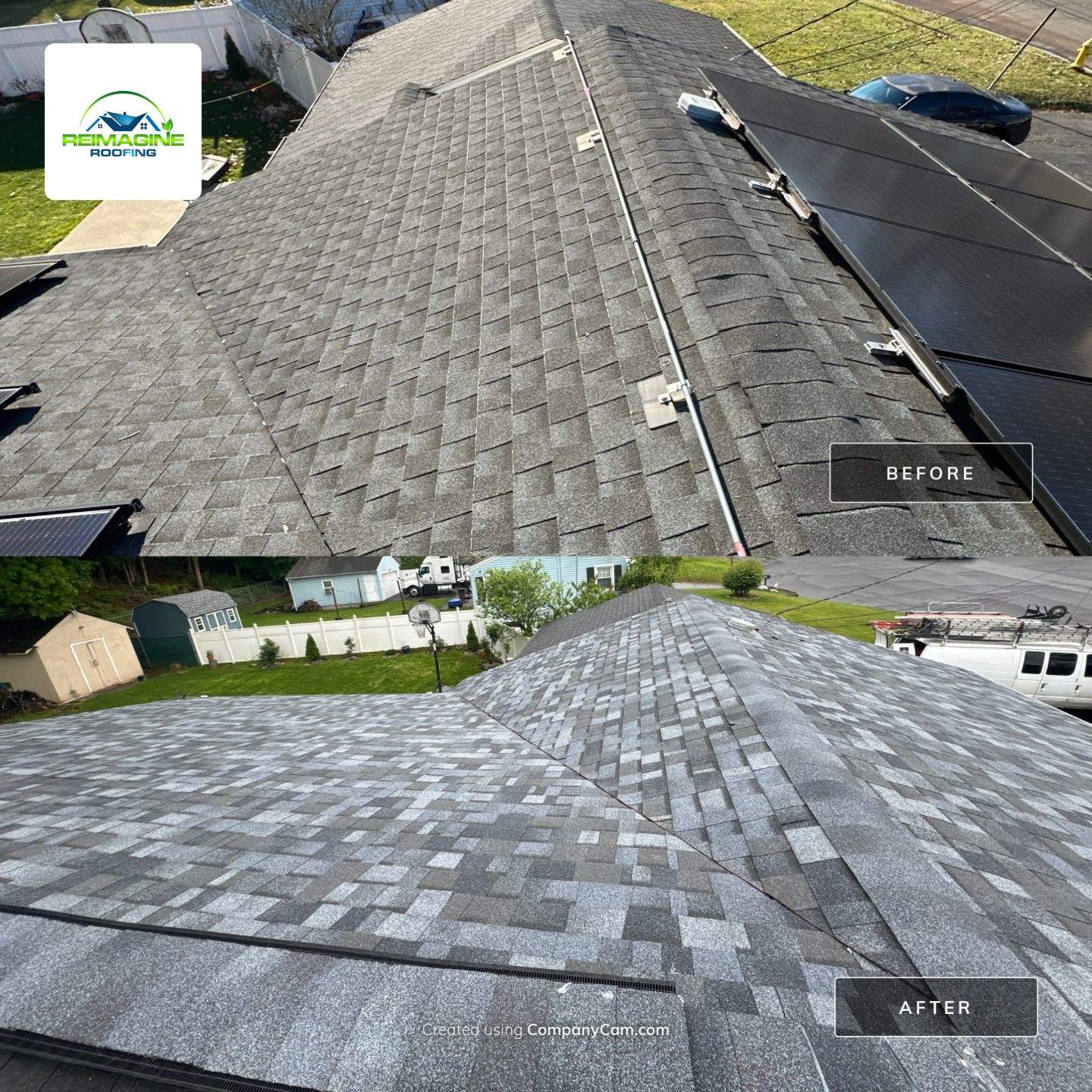 Silver Birch Shingles by Reimagine Roofing