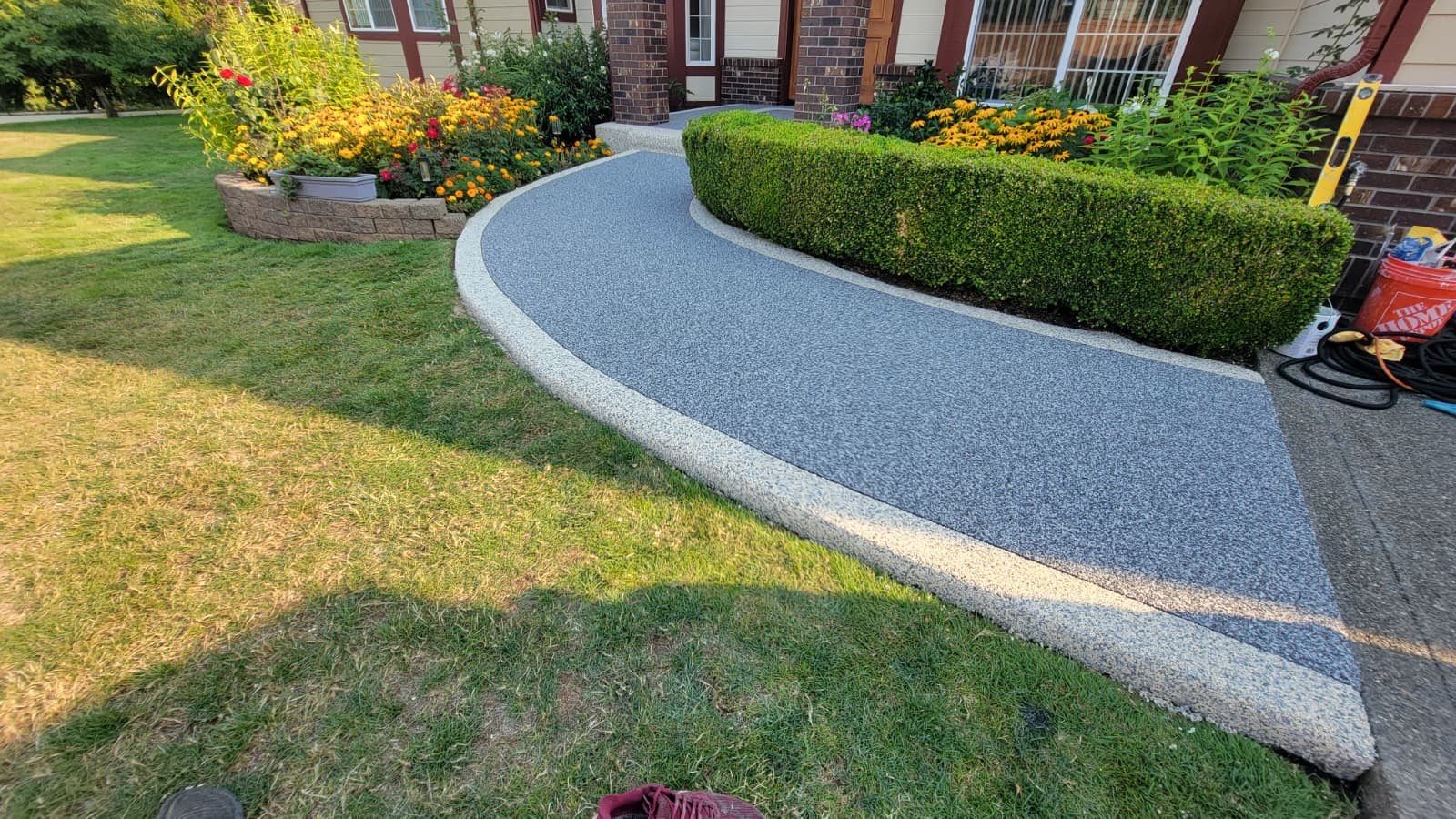 Project in Auburn by Concrete Coating Experts Inc.