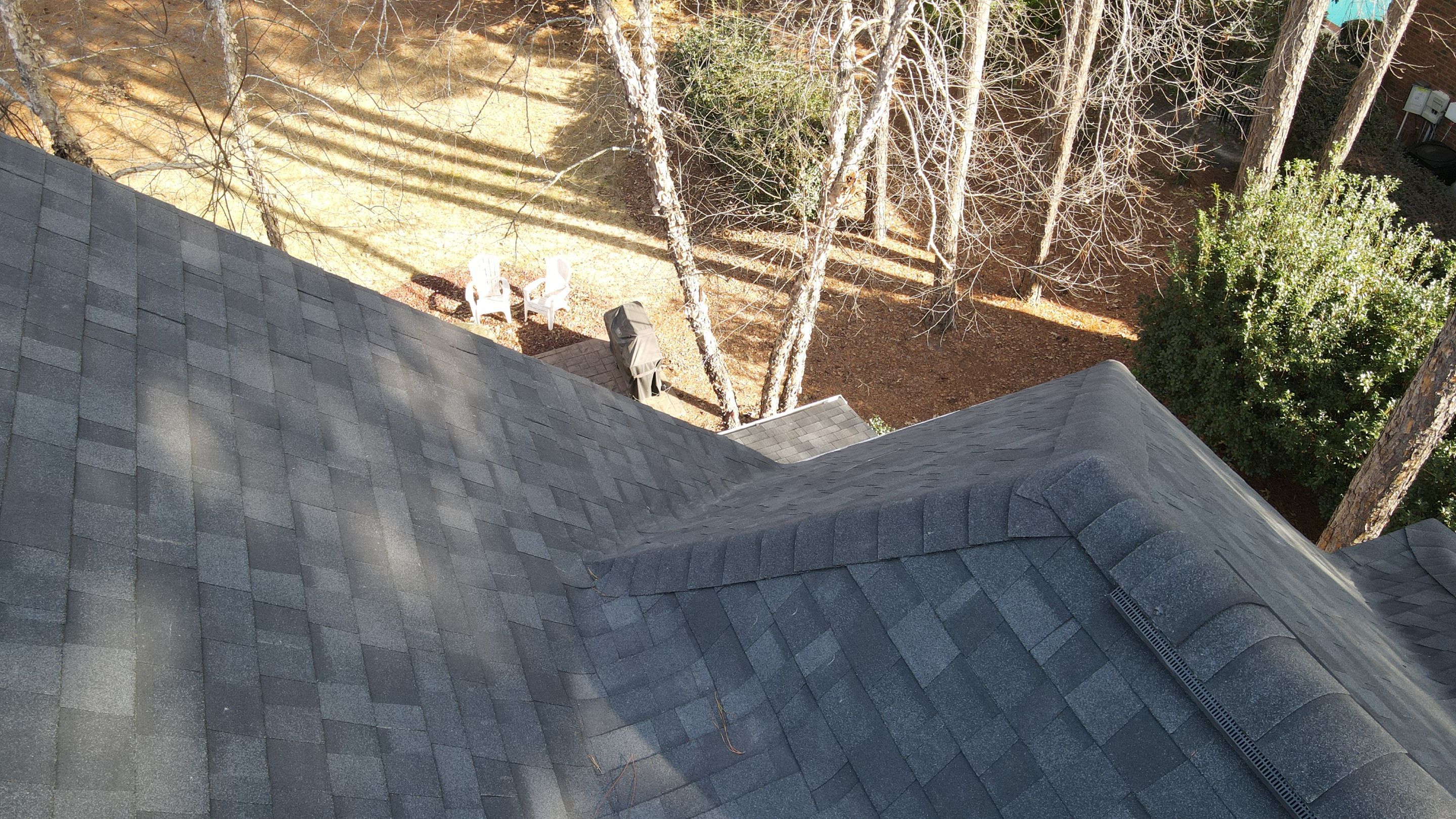 Residential Roofing Installation using Owens Corning Duration Williamsbur Gray by Indigo State Roofing