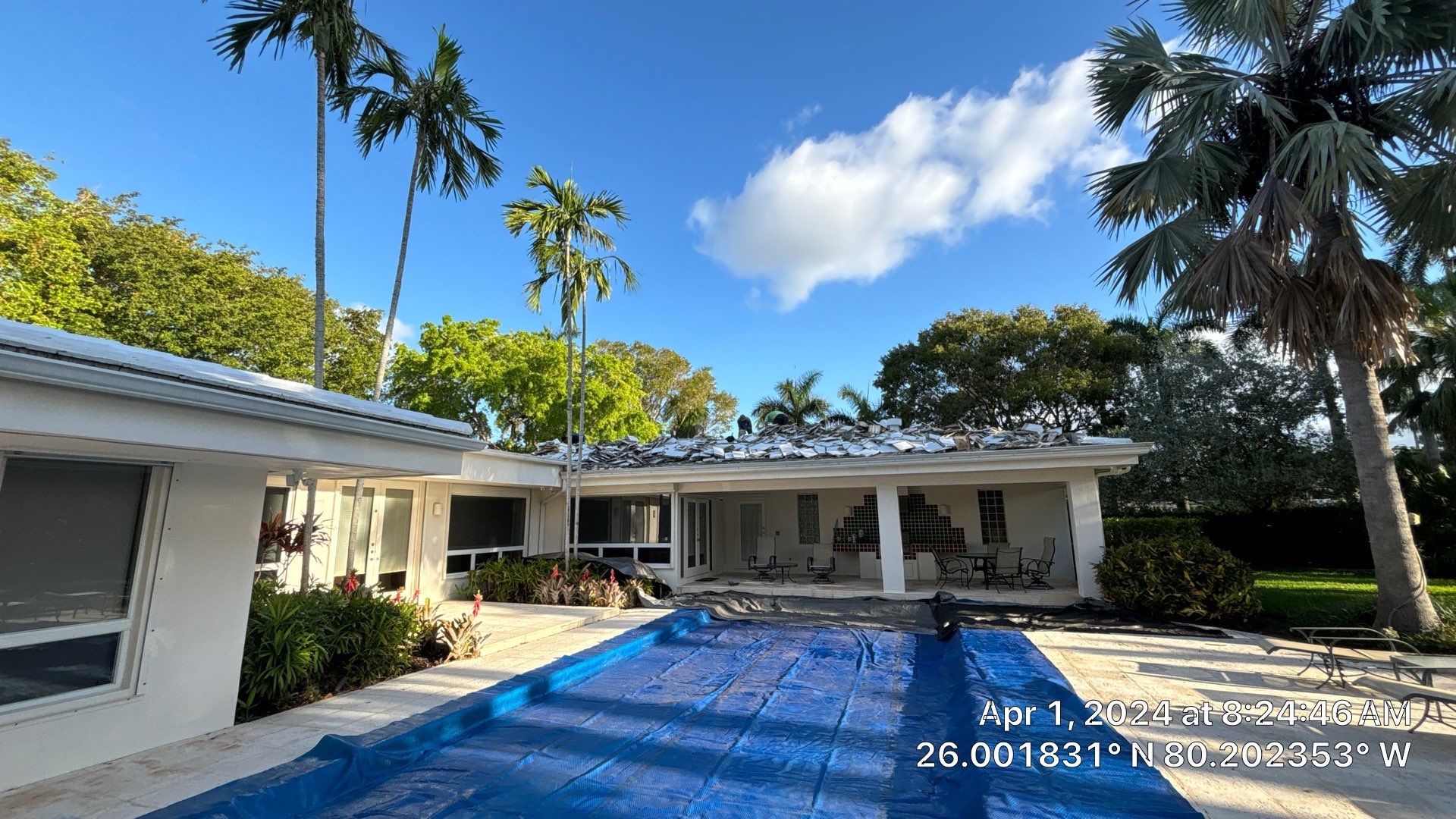 Residential Roof Replacement Using Crown Windsor Tiles by Earl W. Johnston Roofing 
