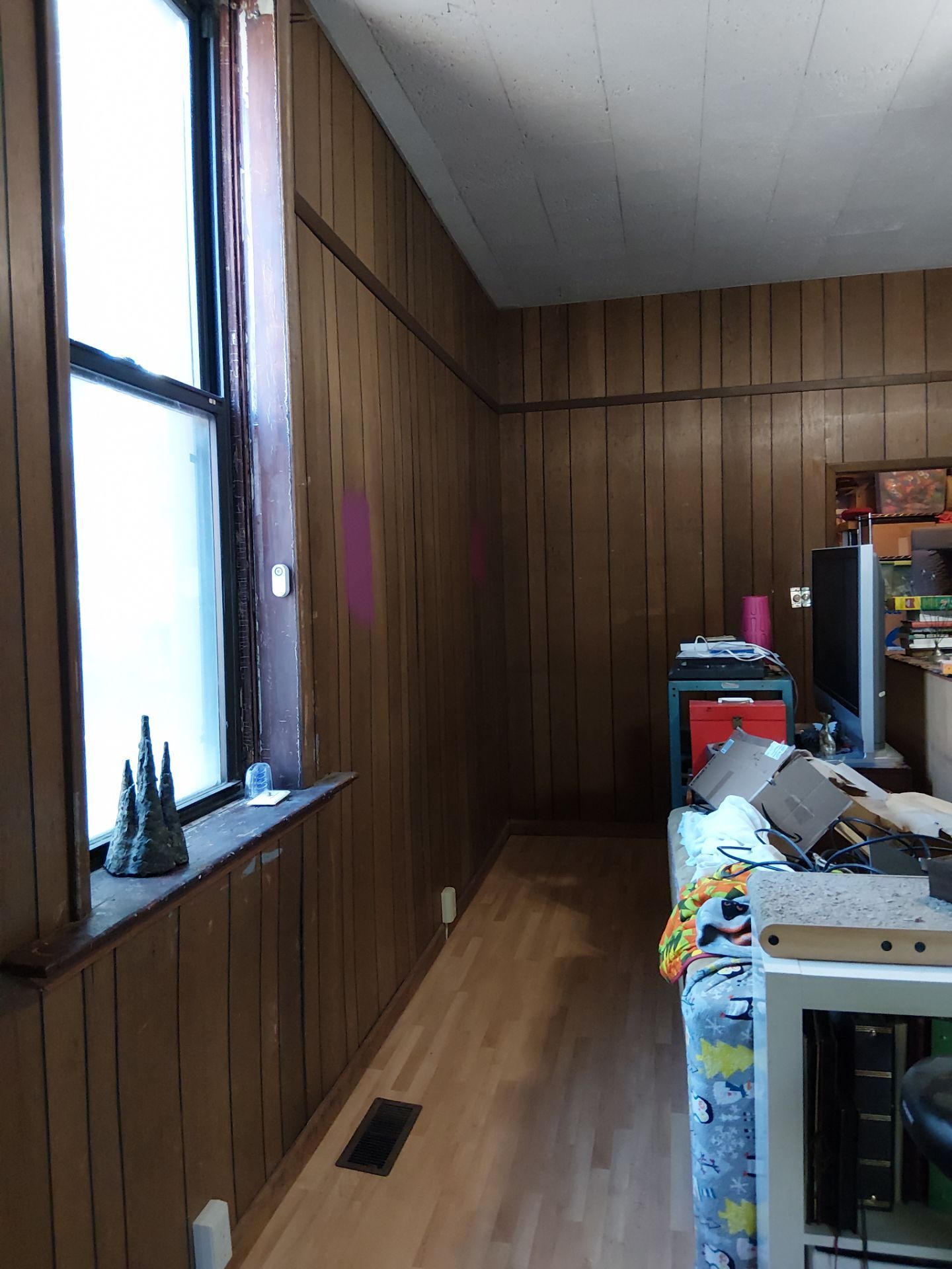 Interior Transformation: Refreshing Wood Paneling by Legendary Services Company LLC.