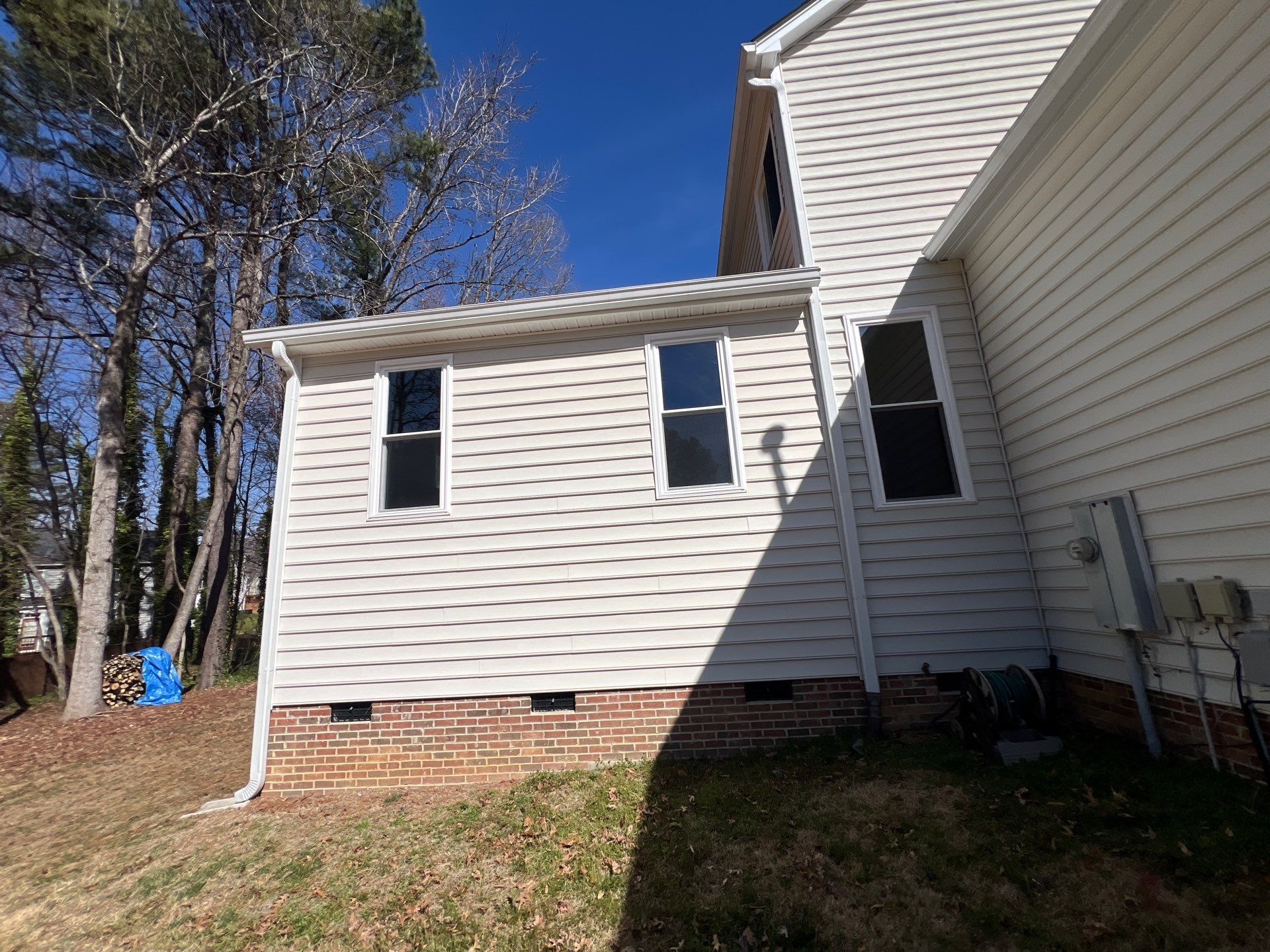 Energy Efficient Window Replacement for Raleigh Two-Story Home by The Remodeling Company