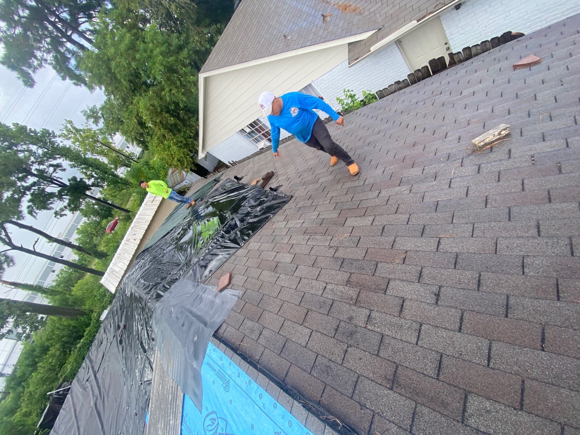 Residential Roofing Repair using Owen's Corning Duration (Lifetime) Shingles by Roof Repair Company