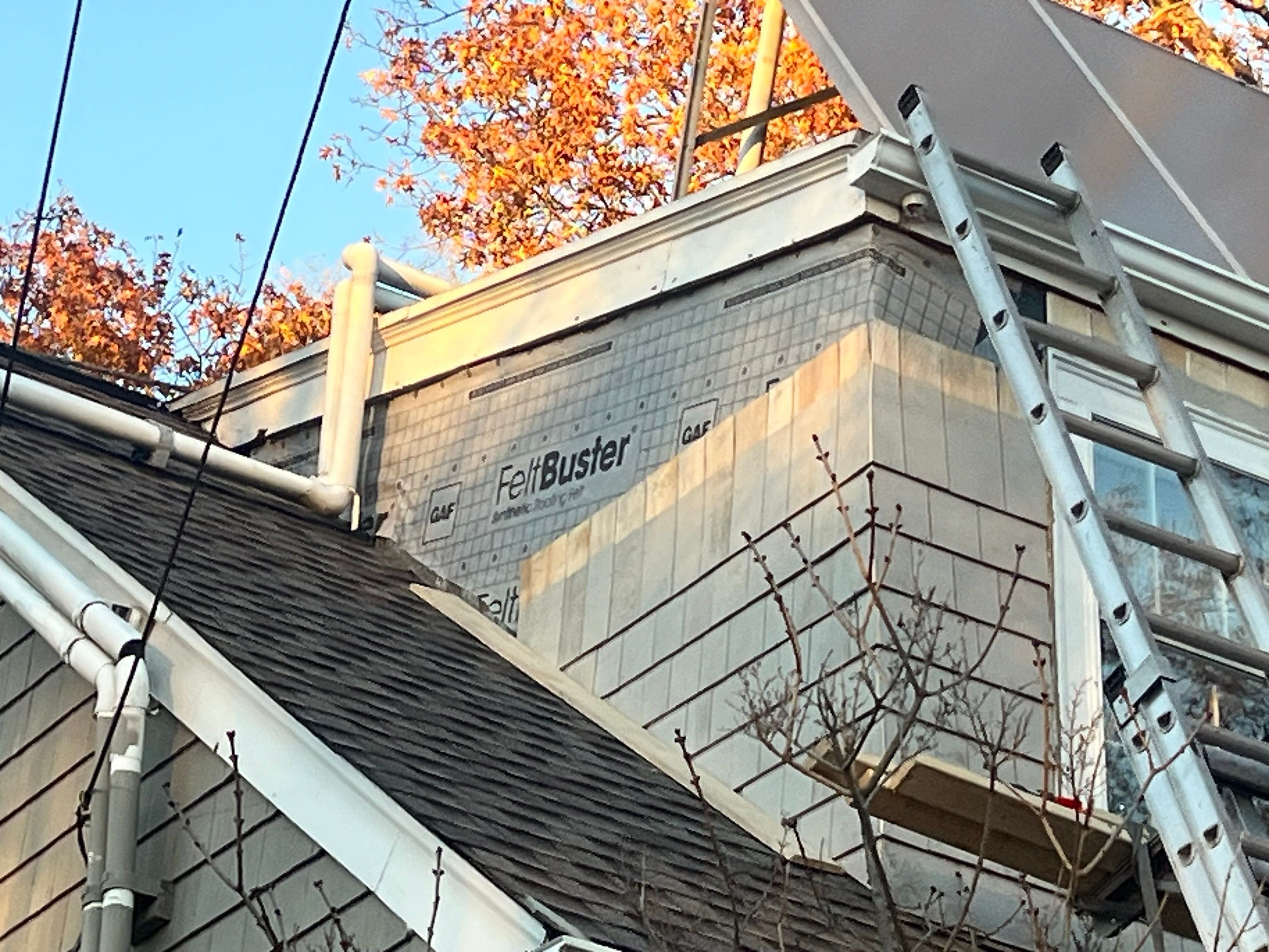 Lexington Complete EPDM Roof with Dormer Cedar Shake & Trim Restoration by Mighty Dog Roofing of Greater Middlesex County