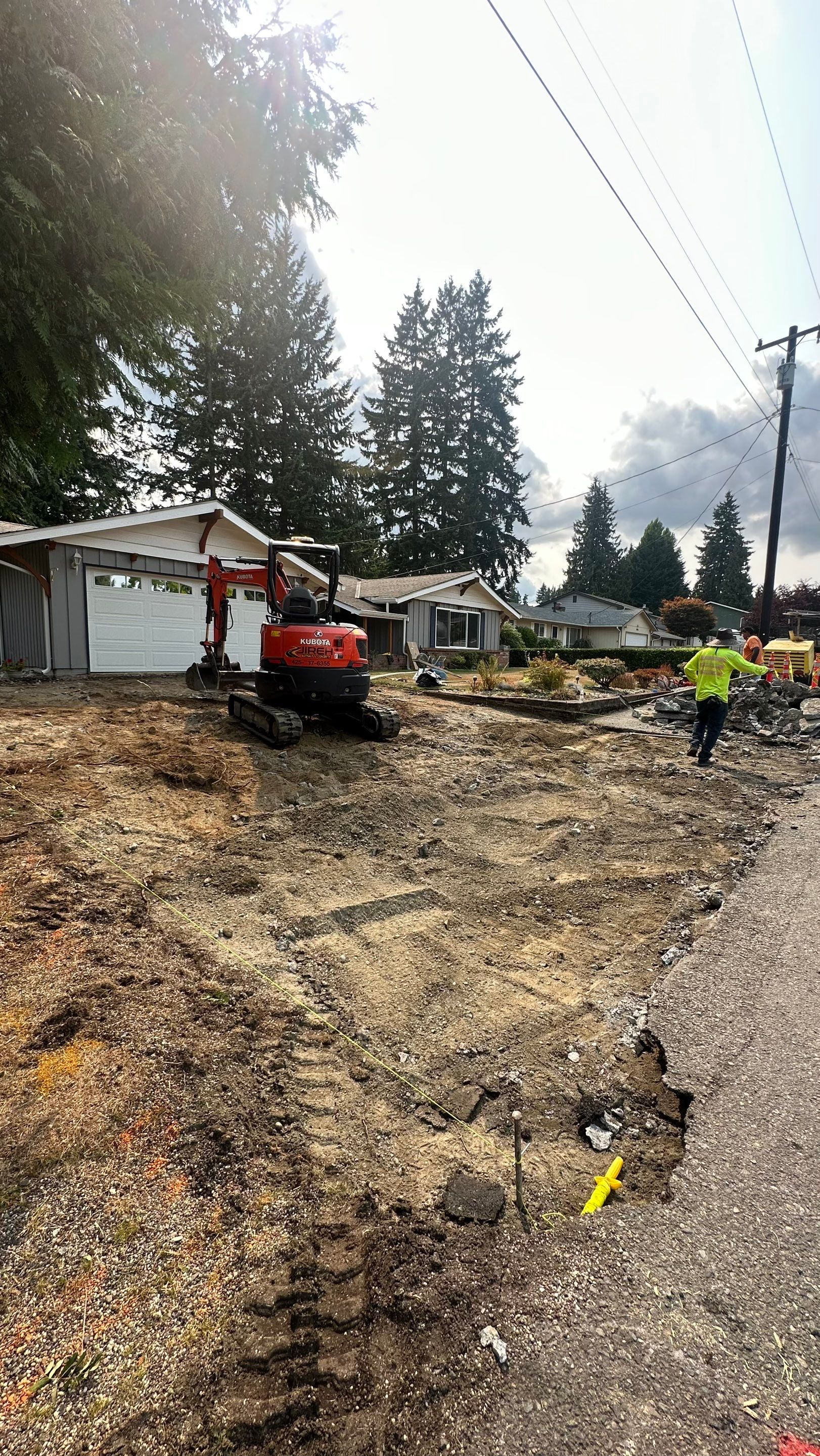 Mike | Driveway Repair, Concrete Project  by Jireh Asphalt & Concrete Inc 