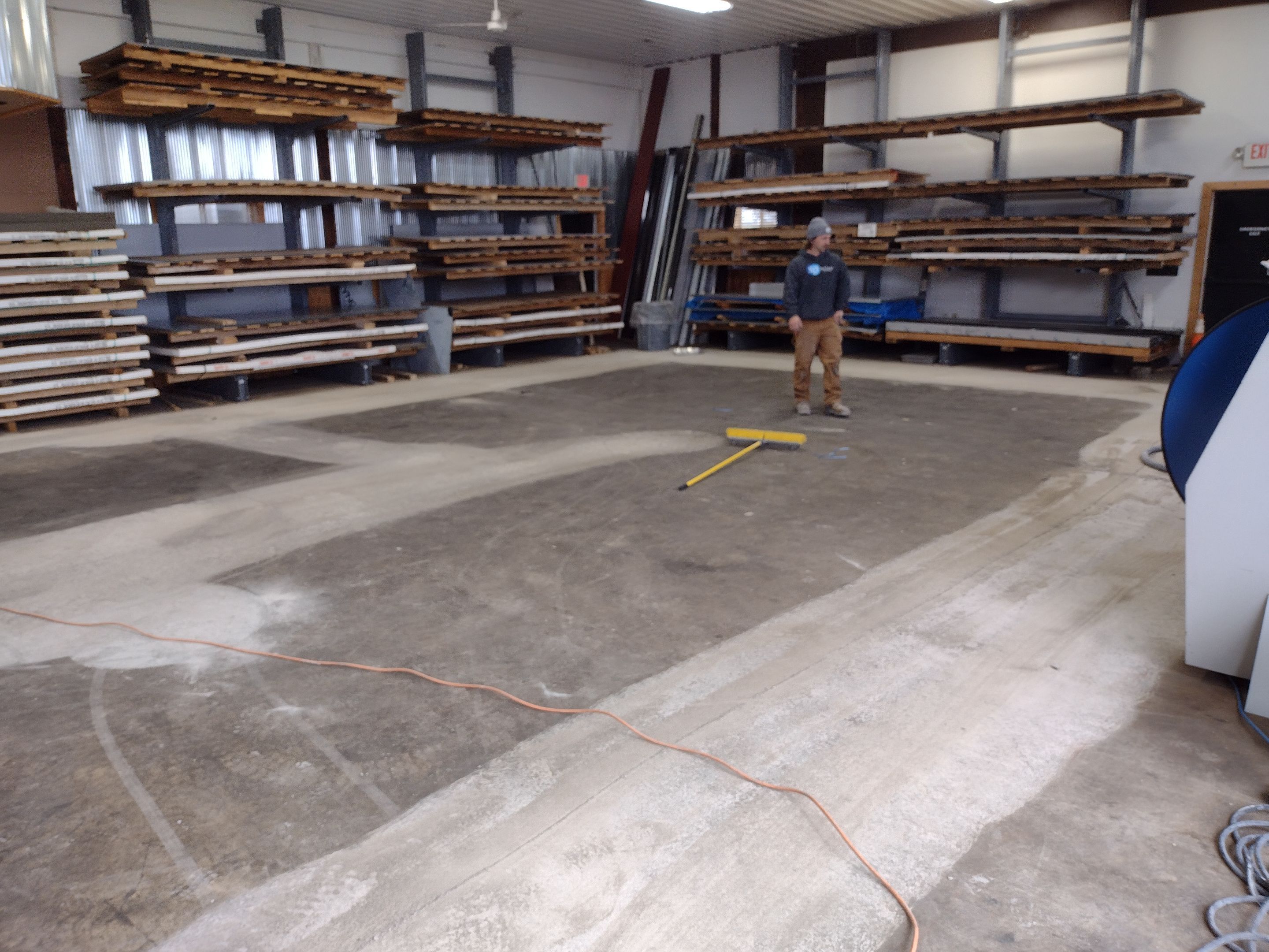 Garage using Solid Color by Select Painting, Coatings & Garage Cabinets