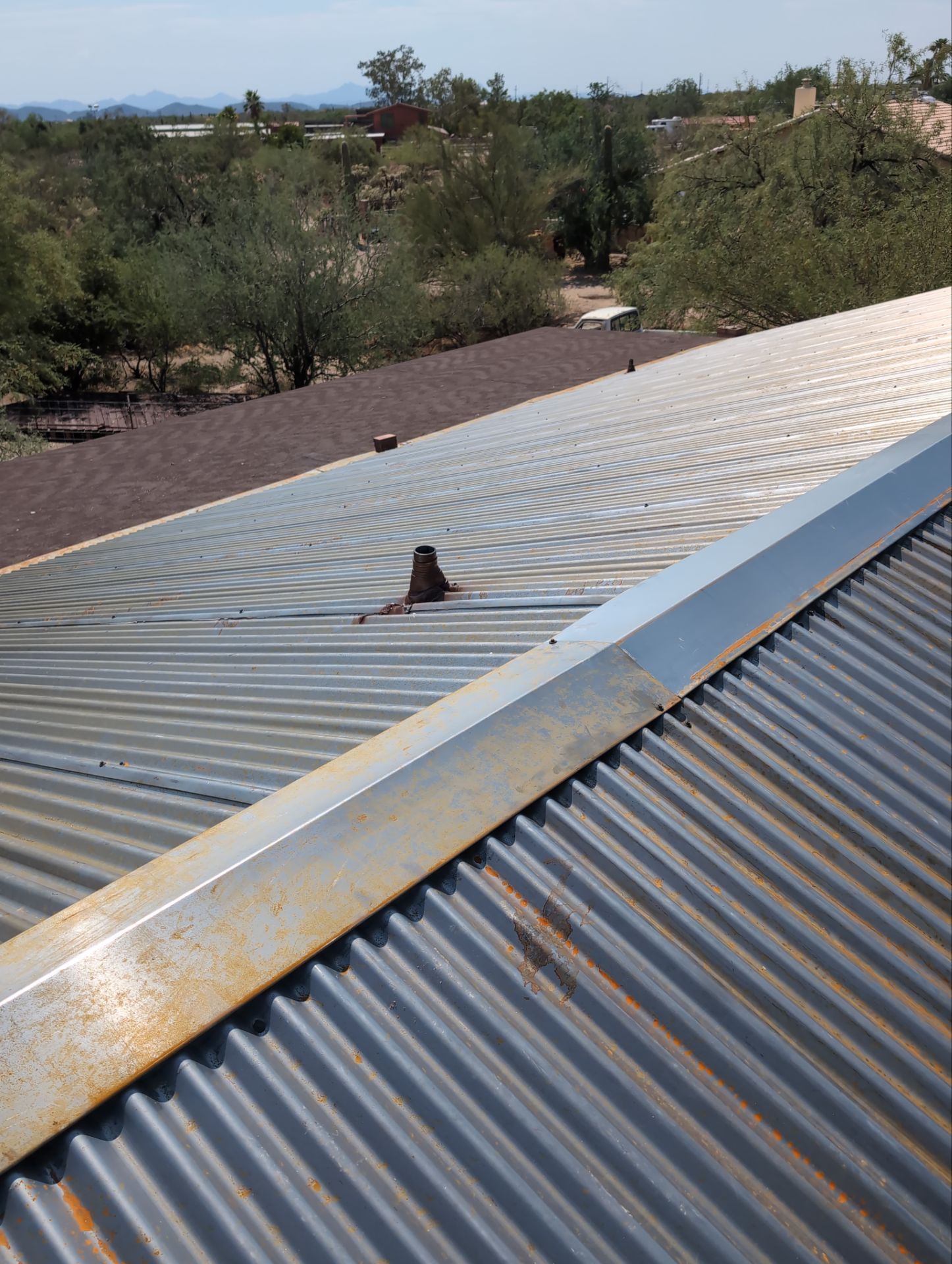 Galvanized Steel Exposed Fastener by Reimagine Roofing