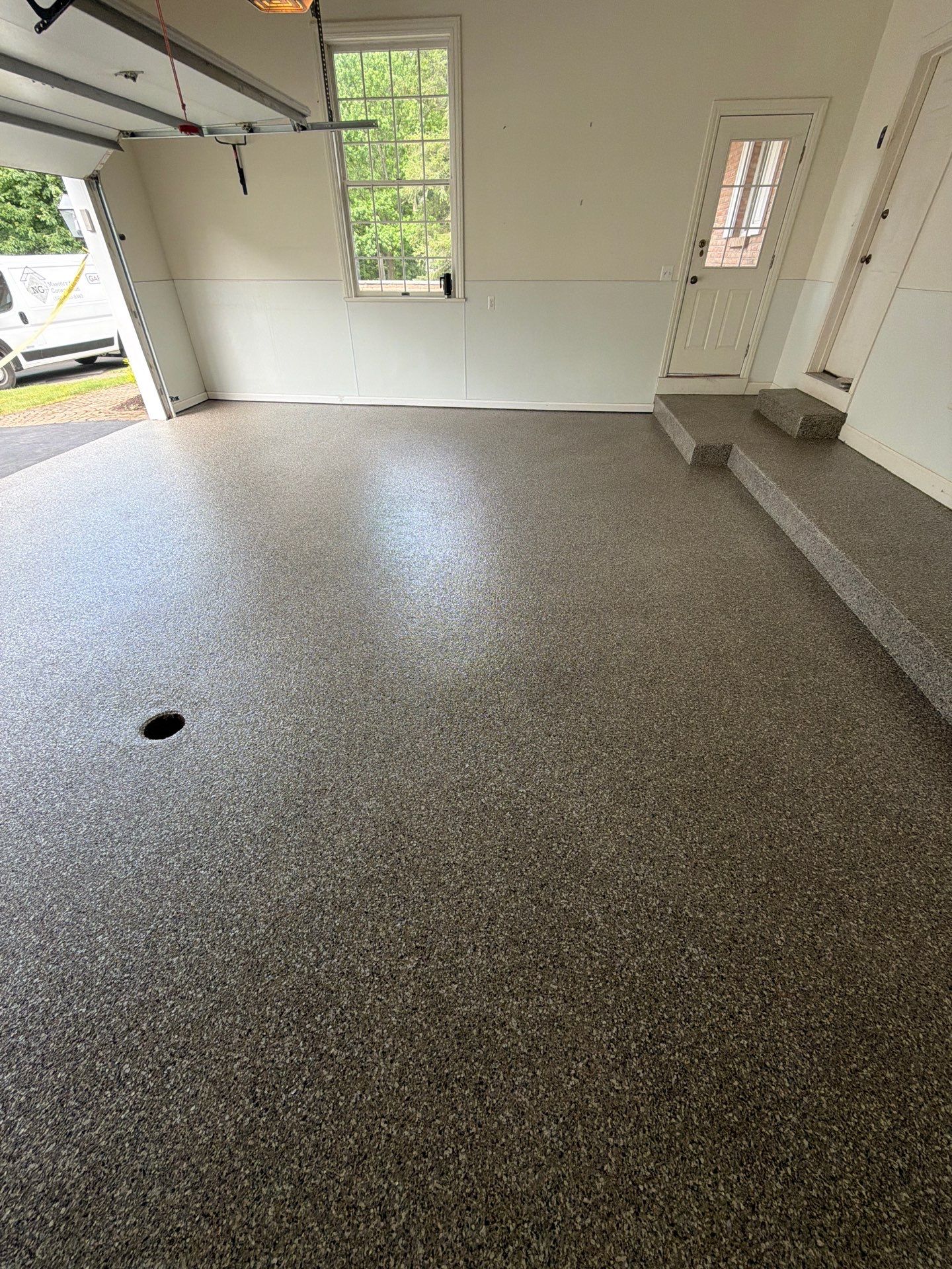 Vintage Bedstone Garage Coating by NG Masonry & Construction LLC