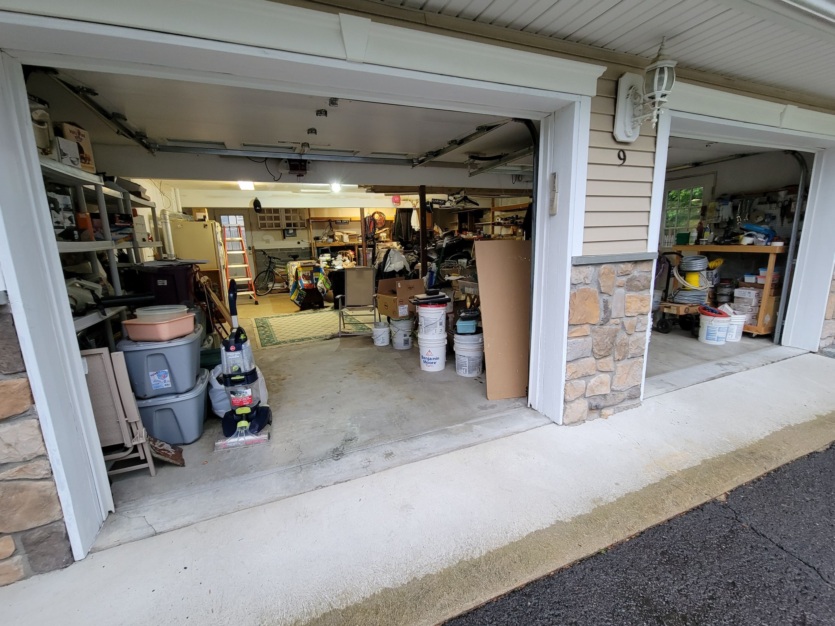 2-Car Garage in Domino by Spectrum Painting, LLC