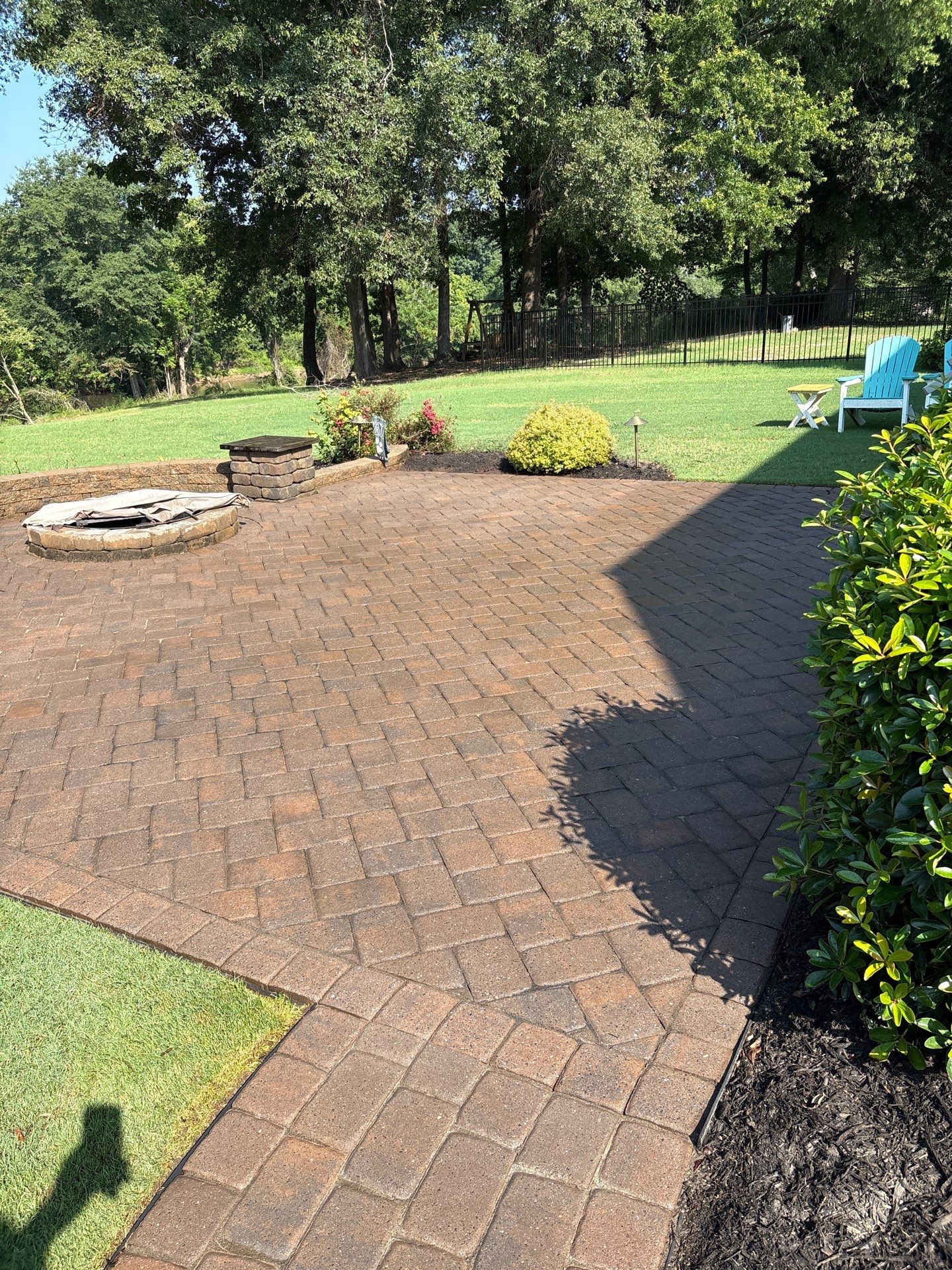 Paver Patio using Concrete Sealant by DuraSeal